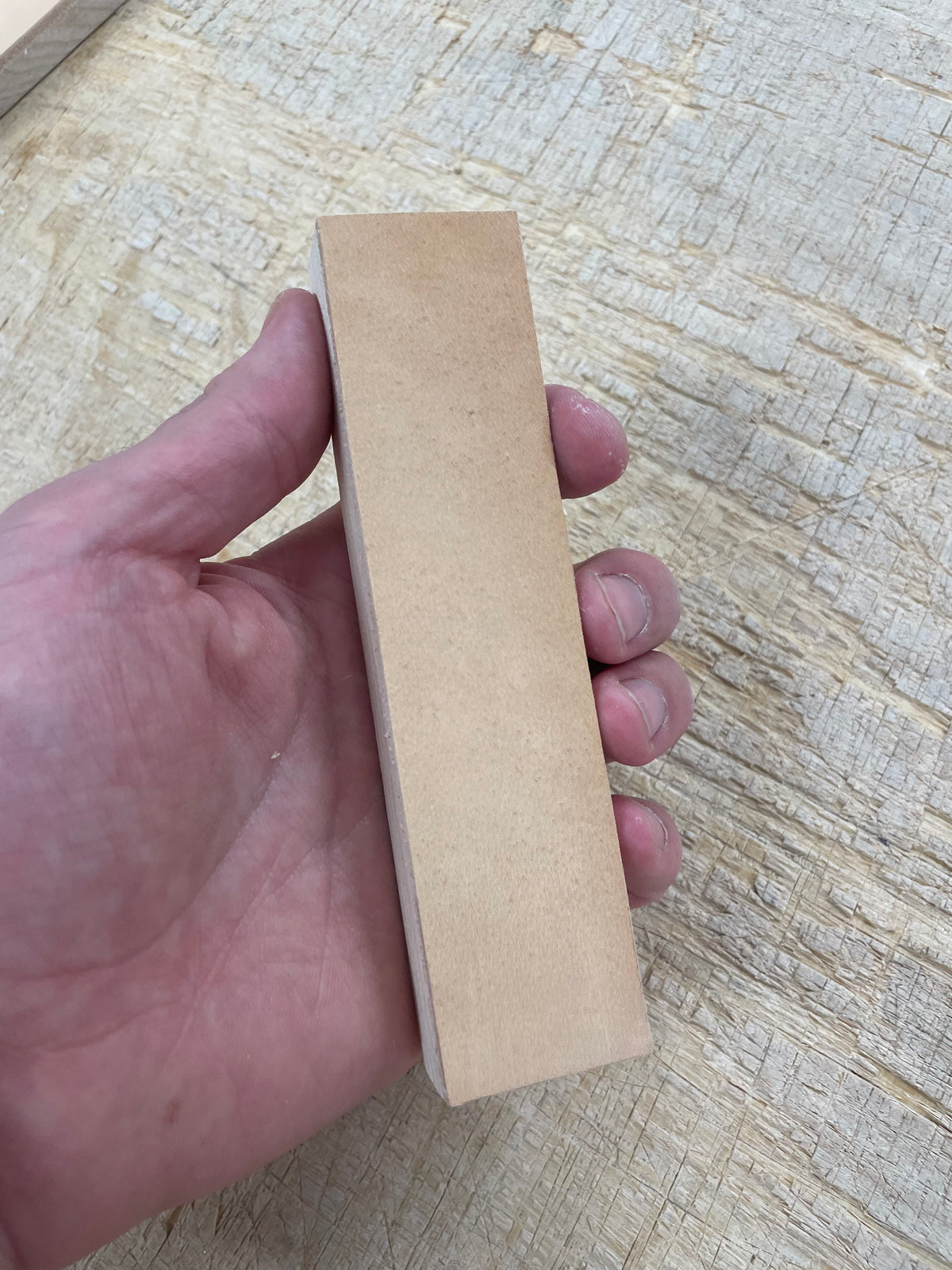 Nahkastroppi käsintehty 140x35mm