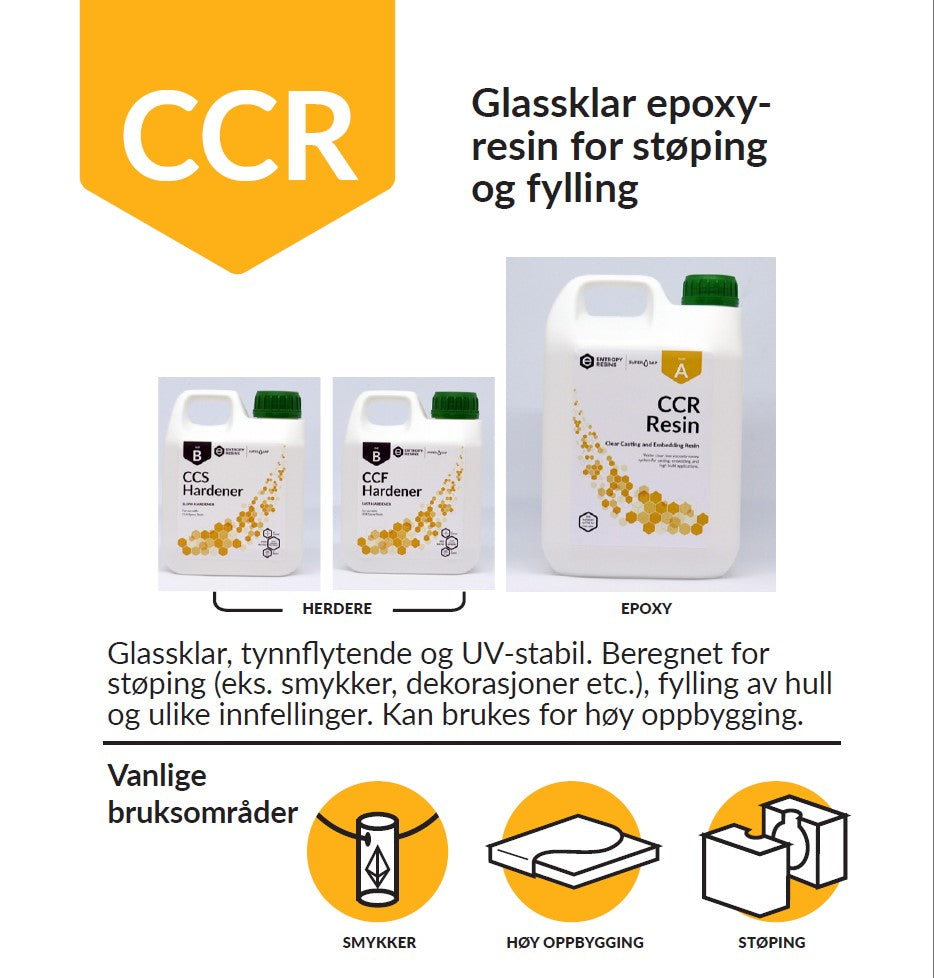 Kirkas valuepoksi - CCR Epoxy Entropy SuperSap