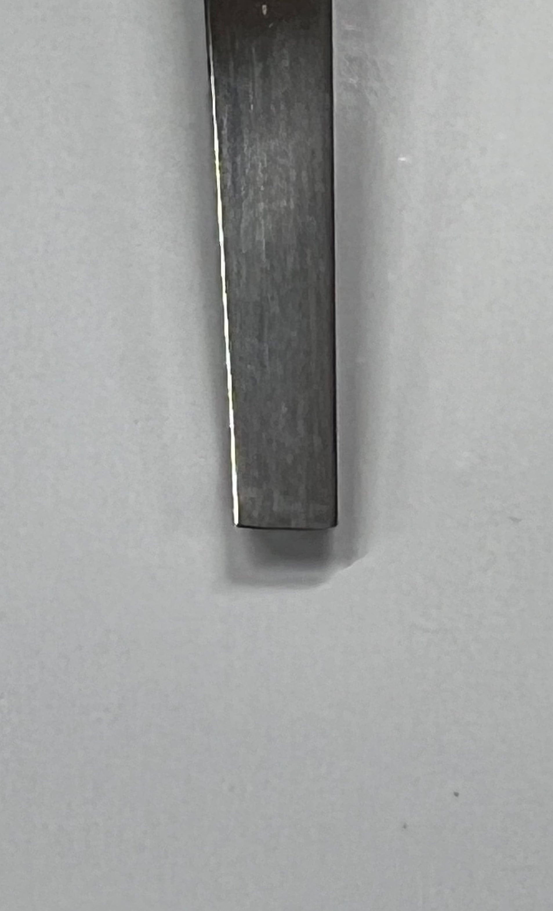Puuntyöstötaltta 75x3 mm suora tasataltta P1/03 pallokahvalla