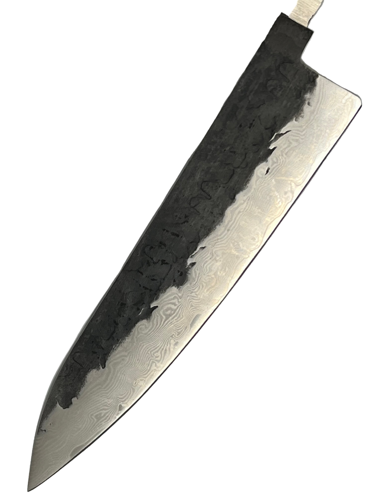 Kokkiveitsi 200 mm VG-10 Musta Brute de forge Damaskus