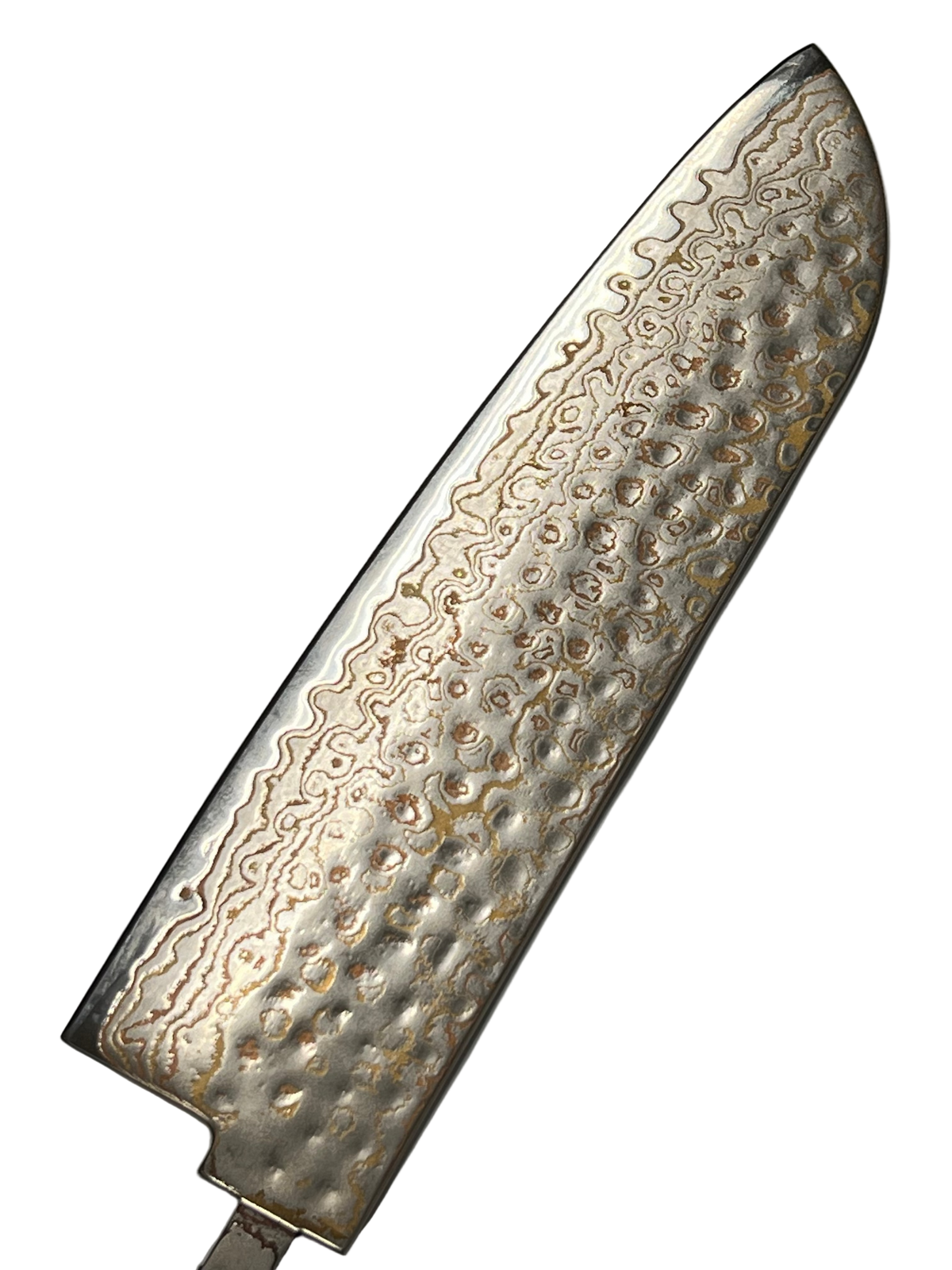 Santoku 200 mm ruostumaton kupari-damaskiteräs