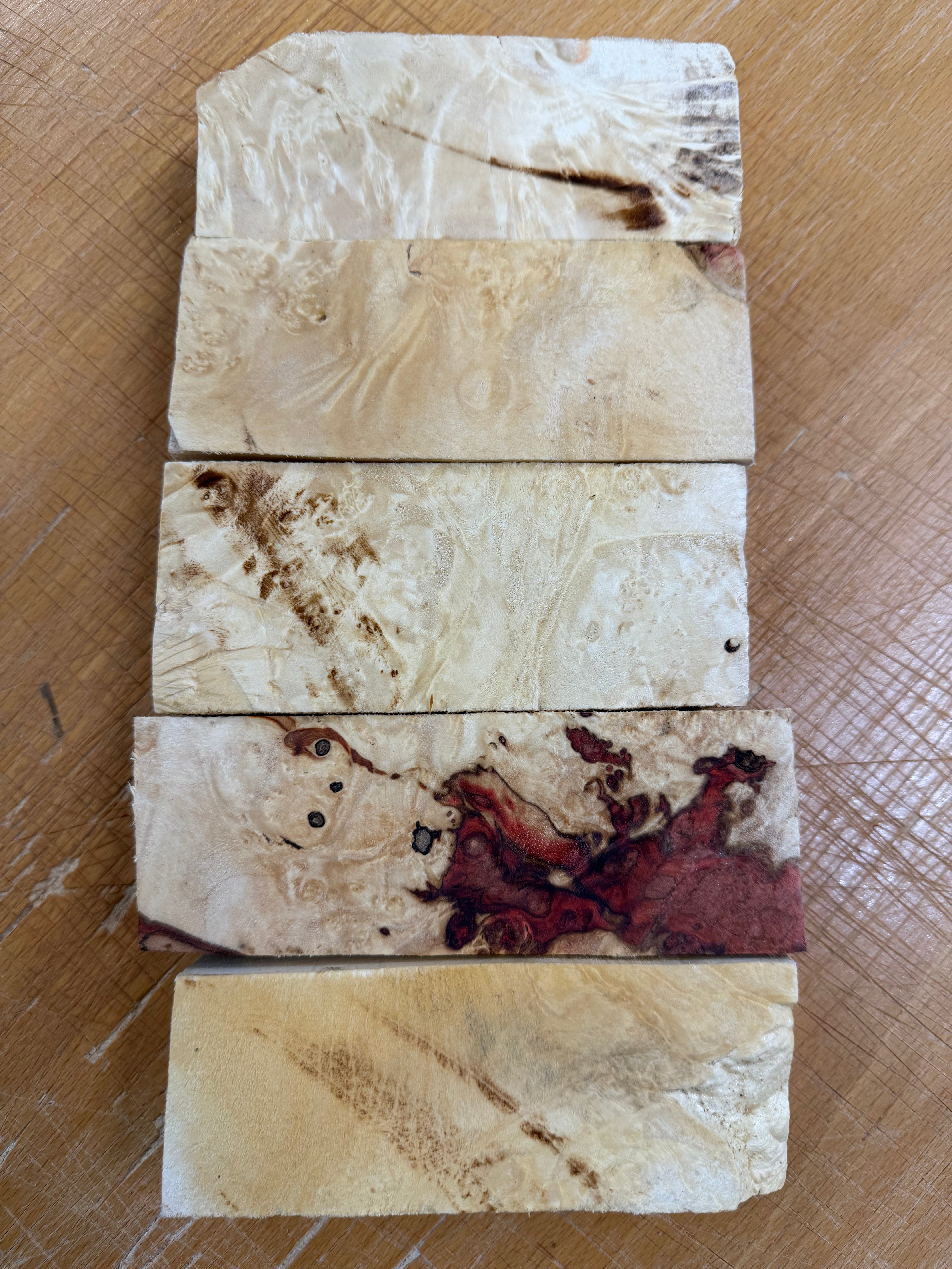 Box Elder -kahva-aihiot 5 kpl - BEP5-104