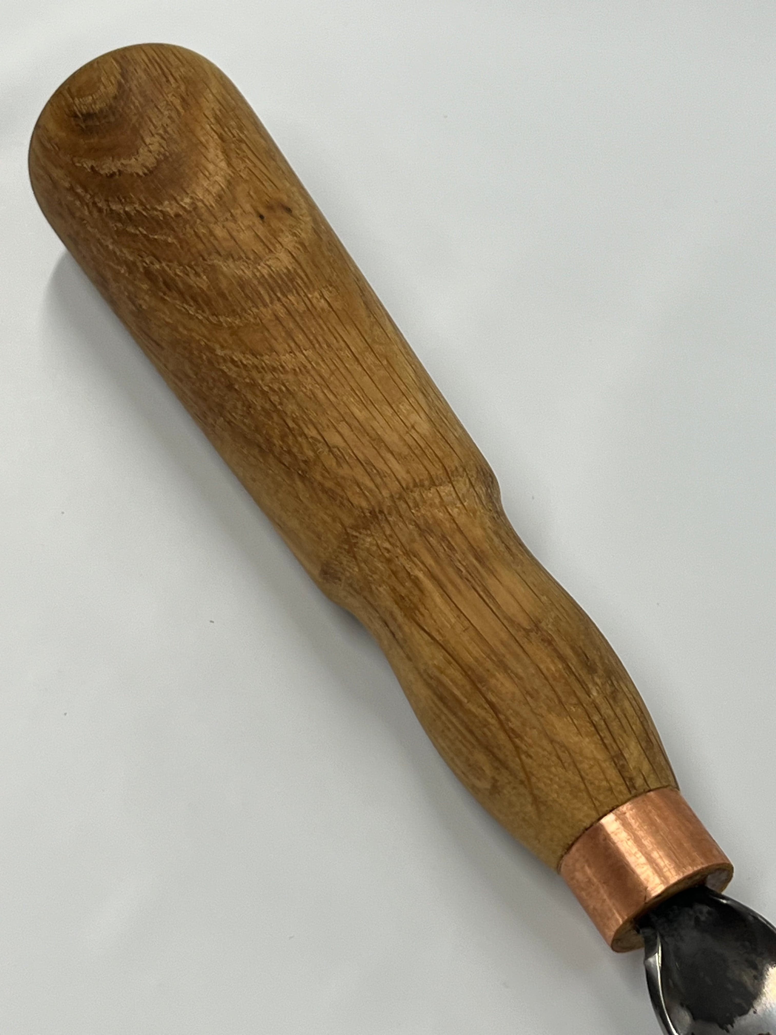 Puunveistotaltta 130x22mm taivutettu kourutaltta