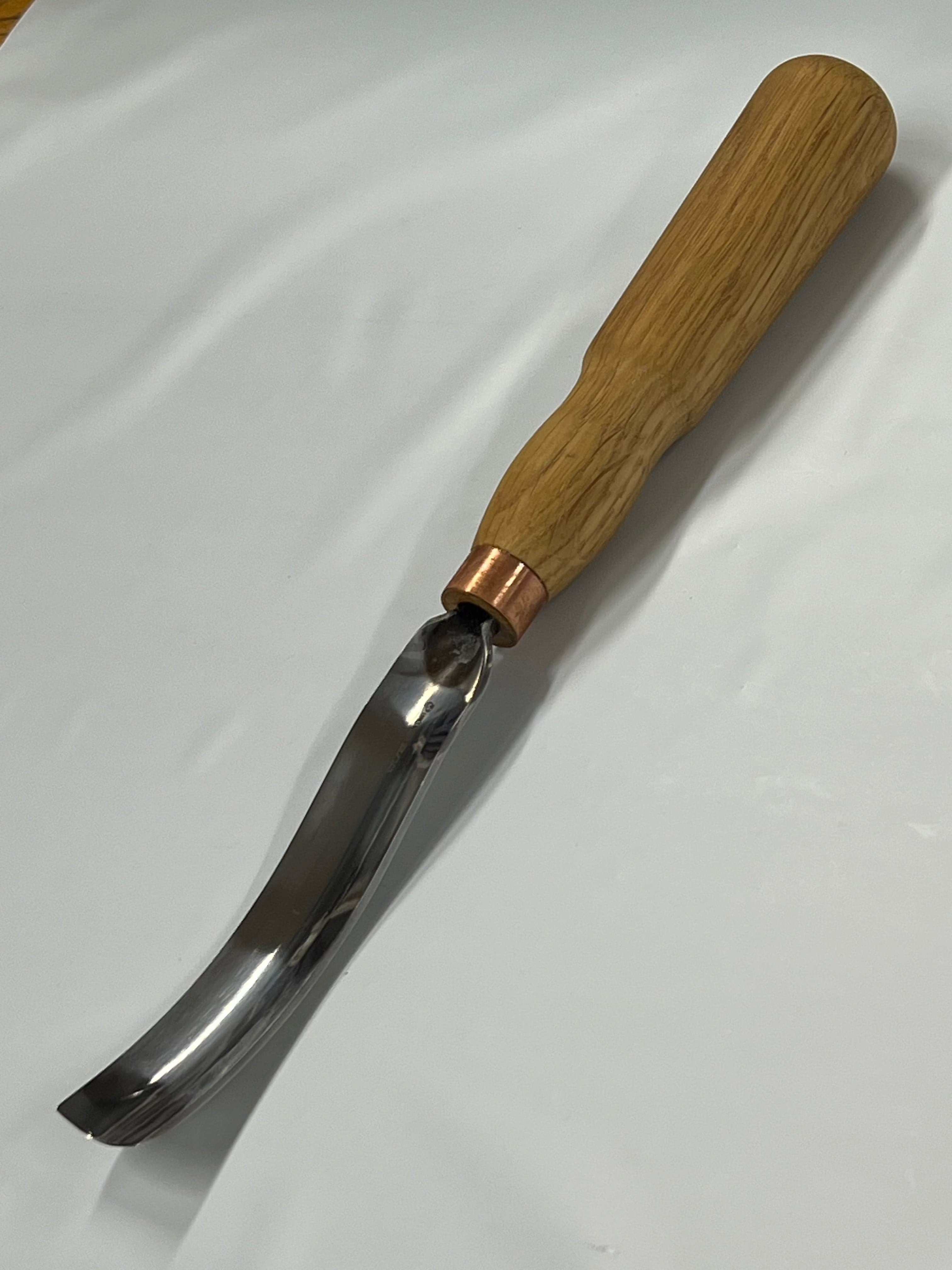 Puunveistotaltta 130x22mm kourutaltan kaareva malli