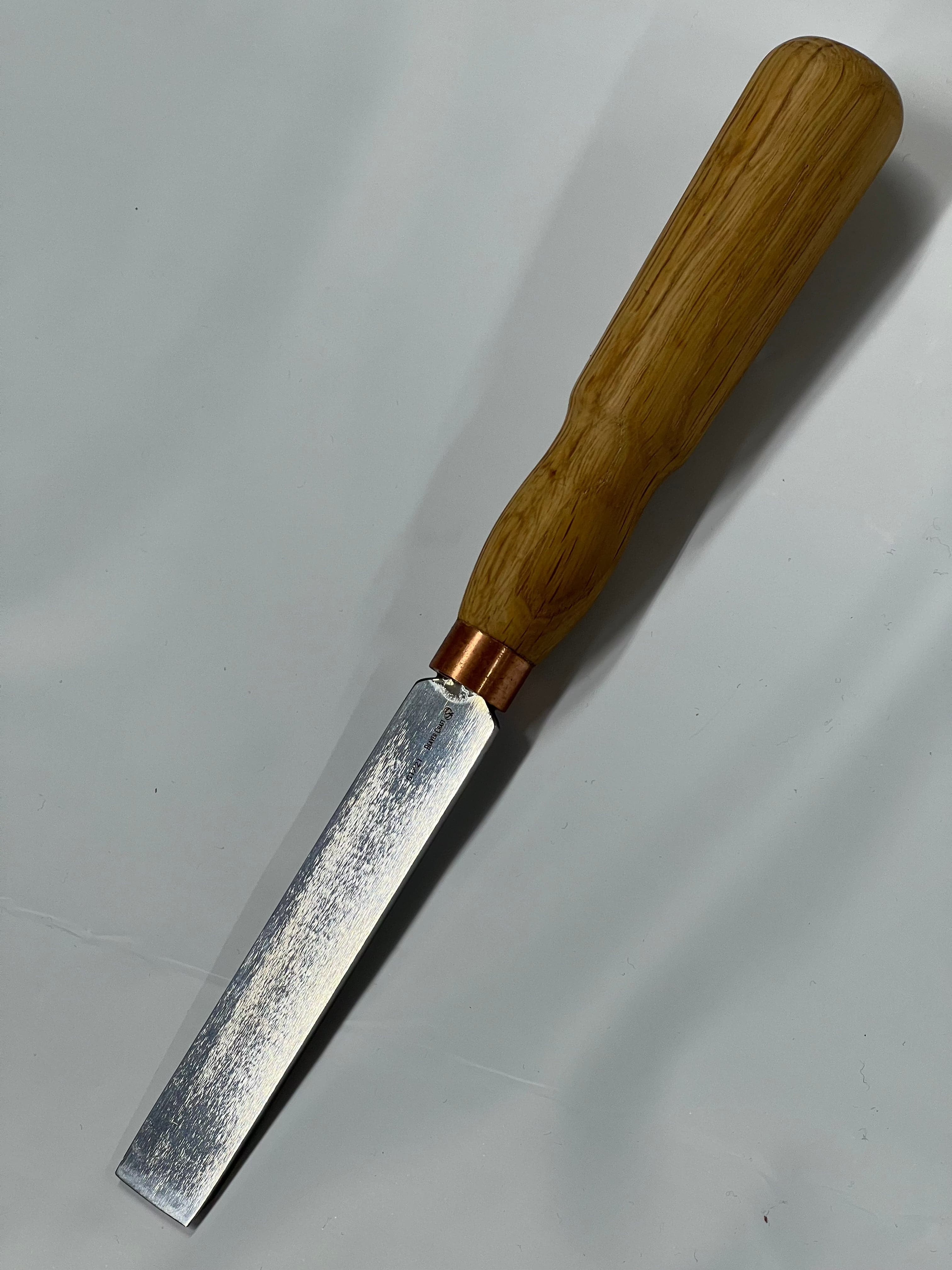 Puunveistotaltta 130x21mm suora litteä taltan terä