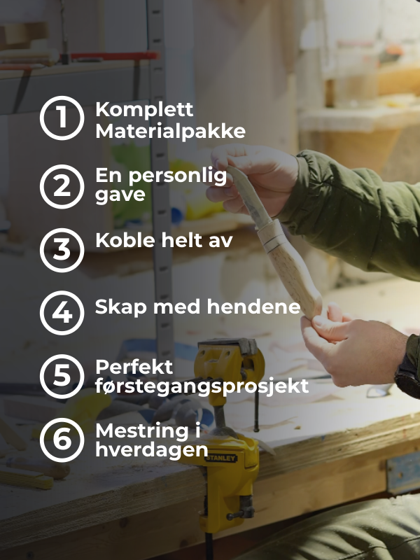 Aloituspaketti puukontekijälle: Kaikki mitä tarvitset oman puukon valmistamiseen
