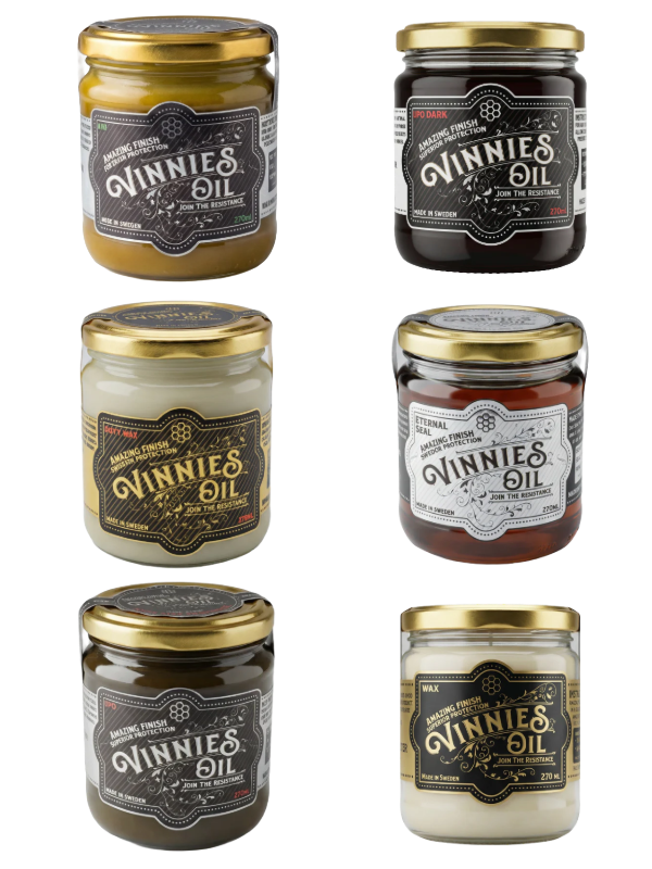 Vinnies Oil -täyspakkaus