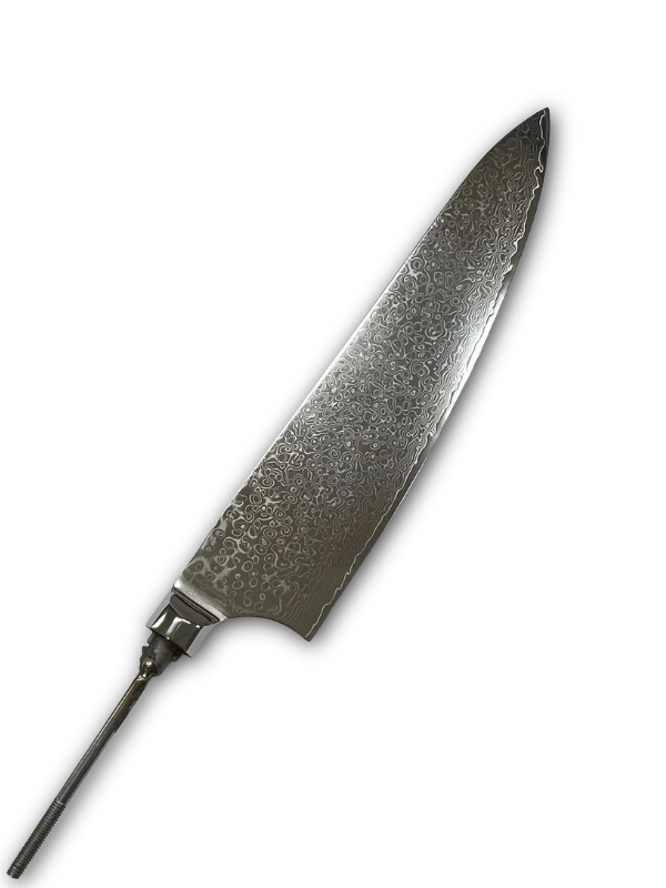Kokkiveitsen terä - VG10 Damask Chef 240