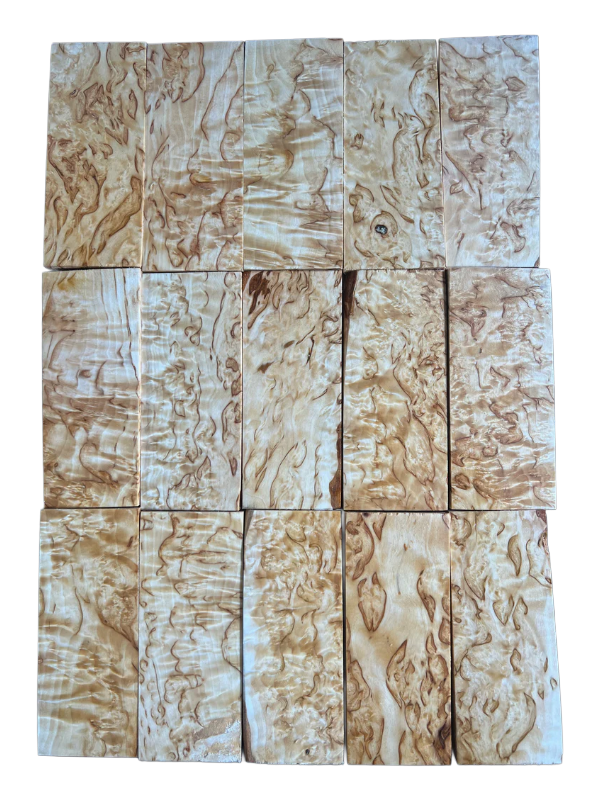 Luonnonvärinen visakoivu, erittäin suuri n. 40x50x120 mm