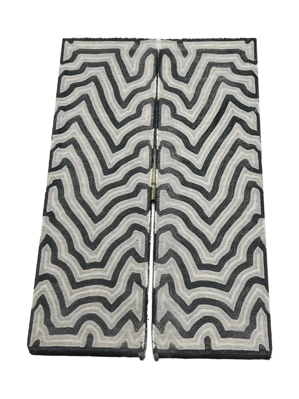 Micarta Damascus (setti, 2 levyä)
