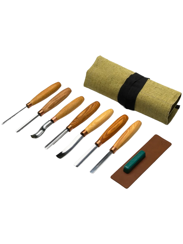 Puunveistotalttasarja SC03 Beaver Craft 7 talttaa