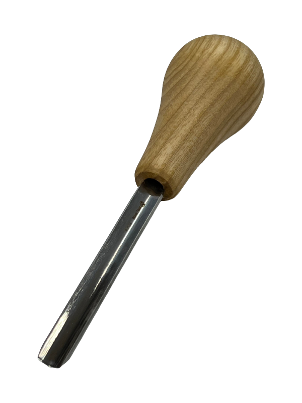 Puunveistotaltta 75x14mm suora pyöristetty taltta P8/08 pallokahvalla