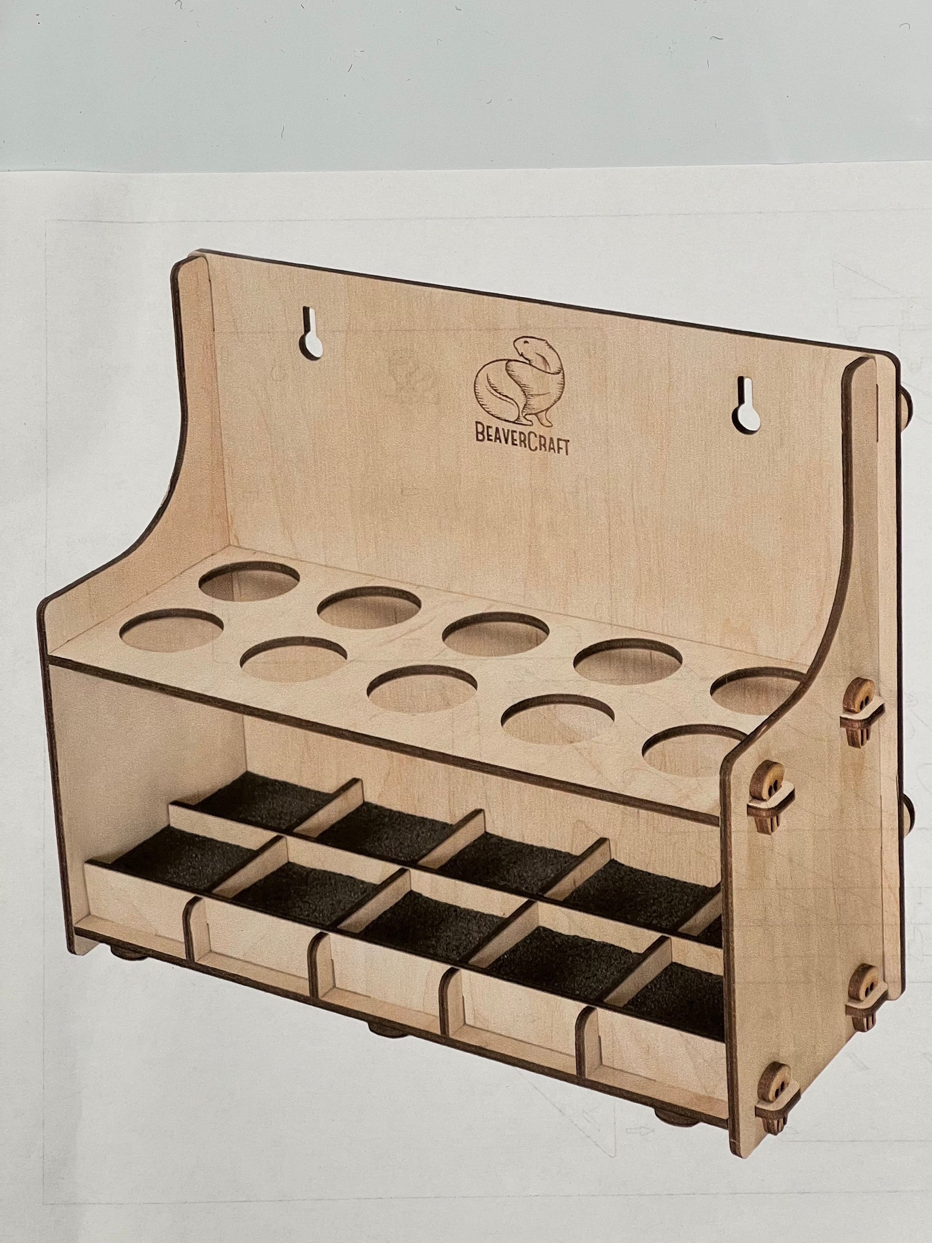 Työkalunpidin TH10 rakennussarja Beaver Craft