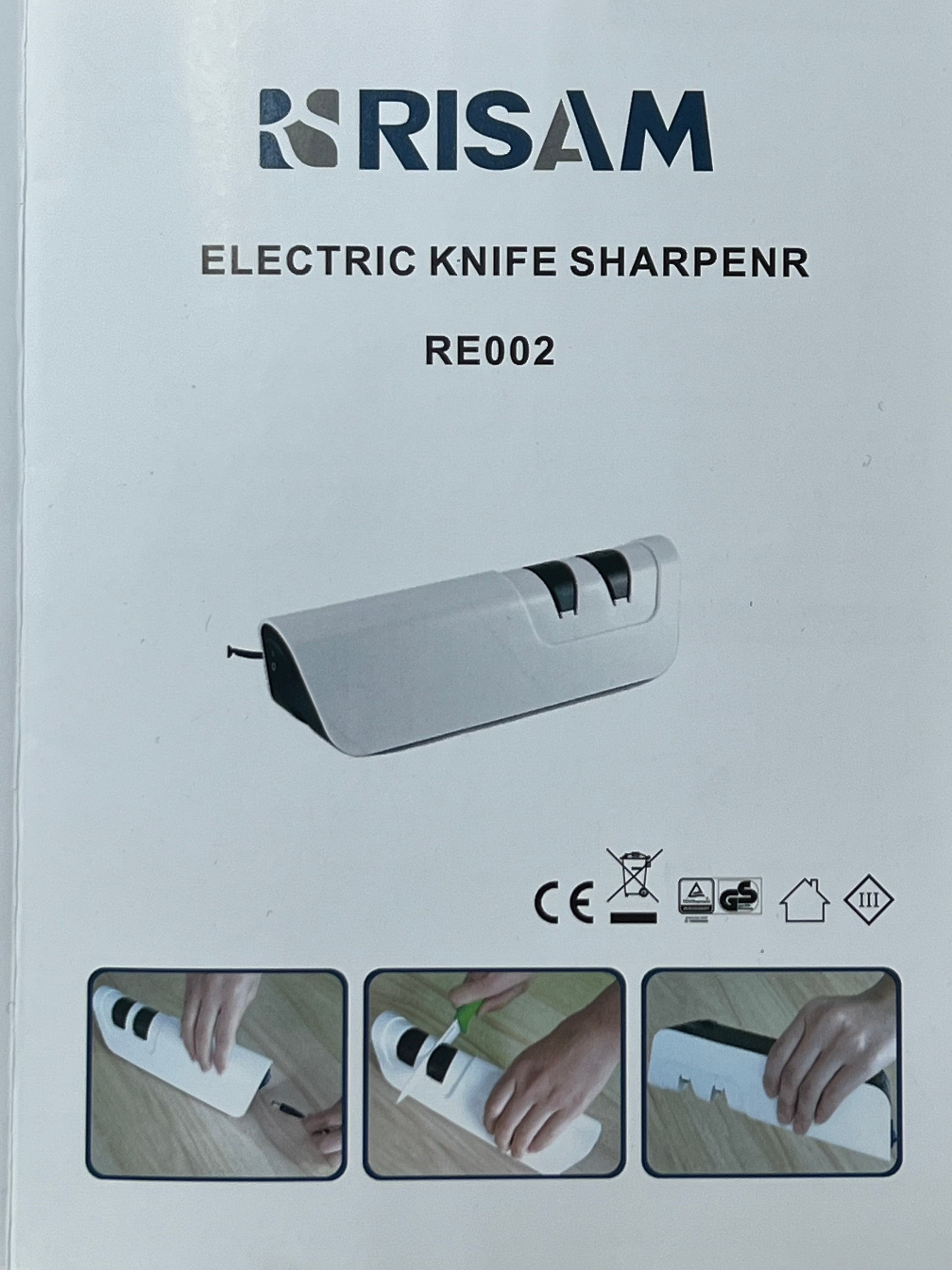 Sähkökäyttöinen veitsenteroitin RISAM RE002