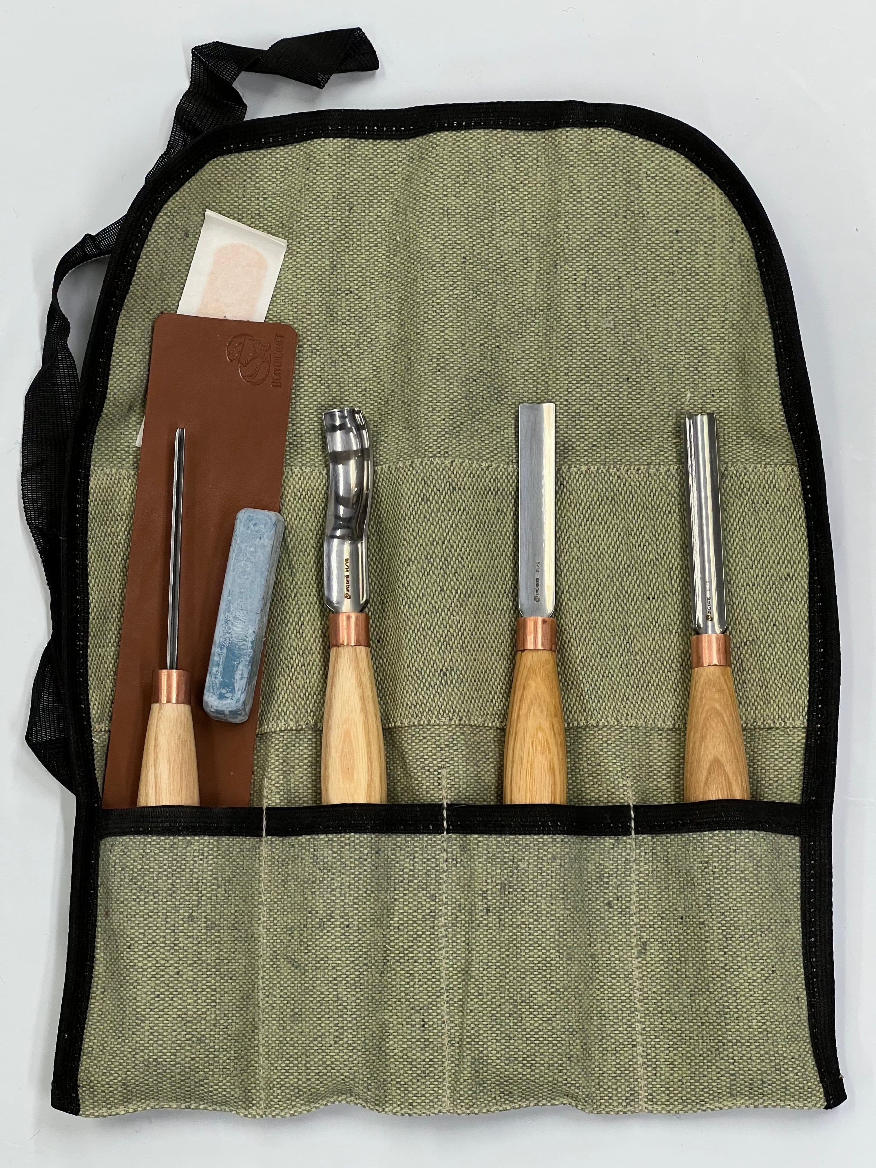 Puunveistotalttasarja SC01, Beaver Craft, 4 talttaa