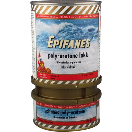 Polyuretaanilakka kirkas Epifanes 750 g