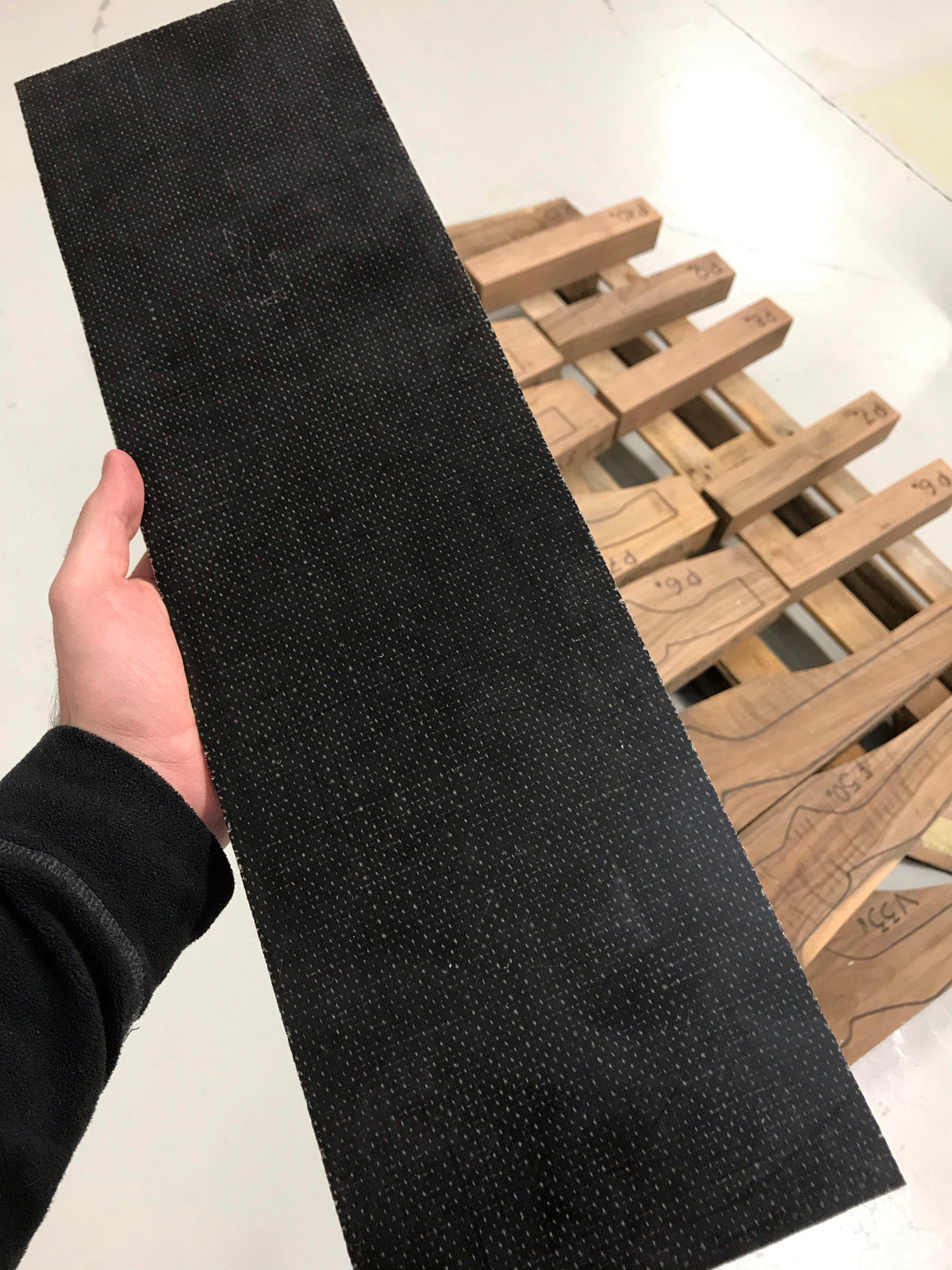 Micarta-levy kahvamateriaaliksi
