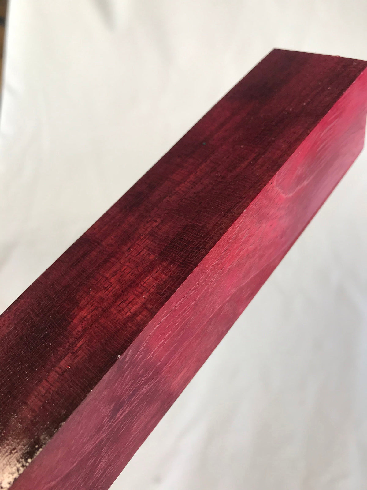 Purpleheart 45 cm kahva-aihio