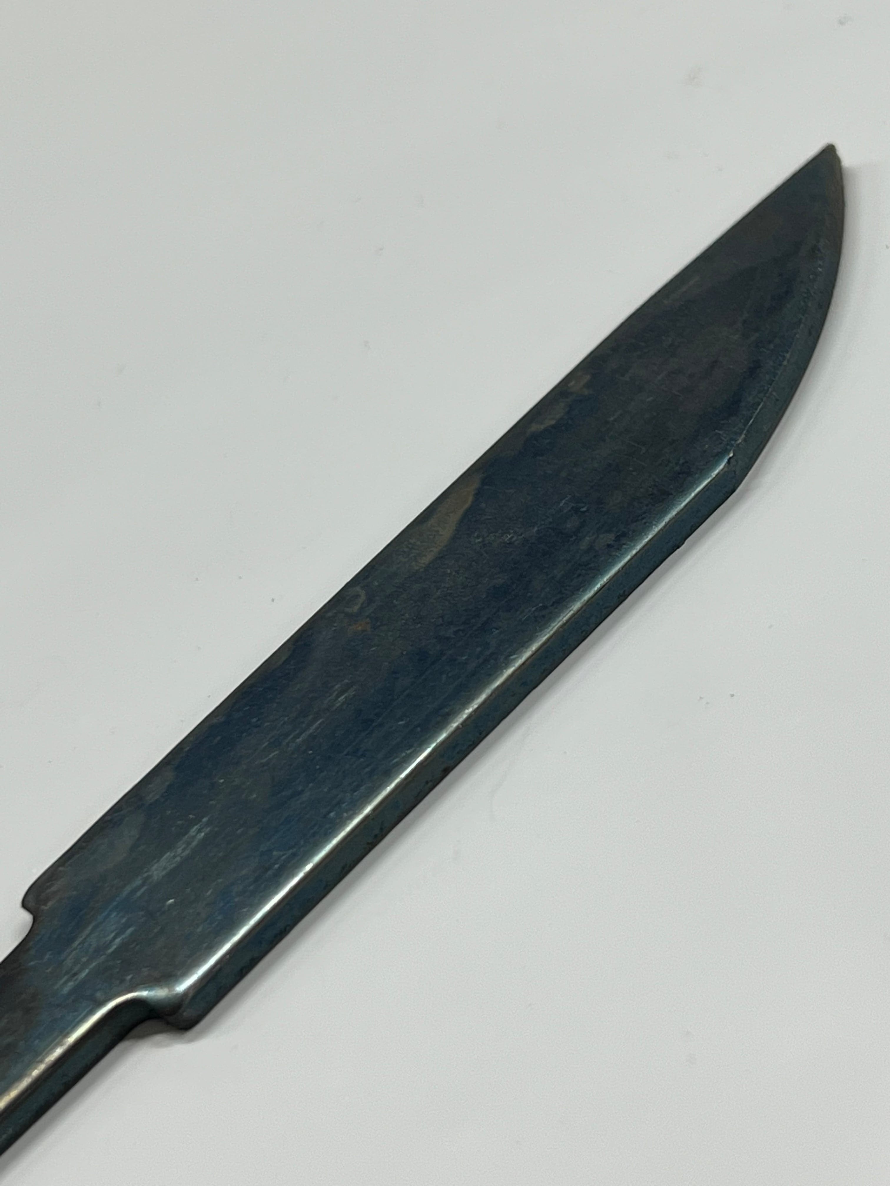 Veitsenterän aihio 80 mm, valmiiksi karkaistu, hiomaton