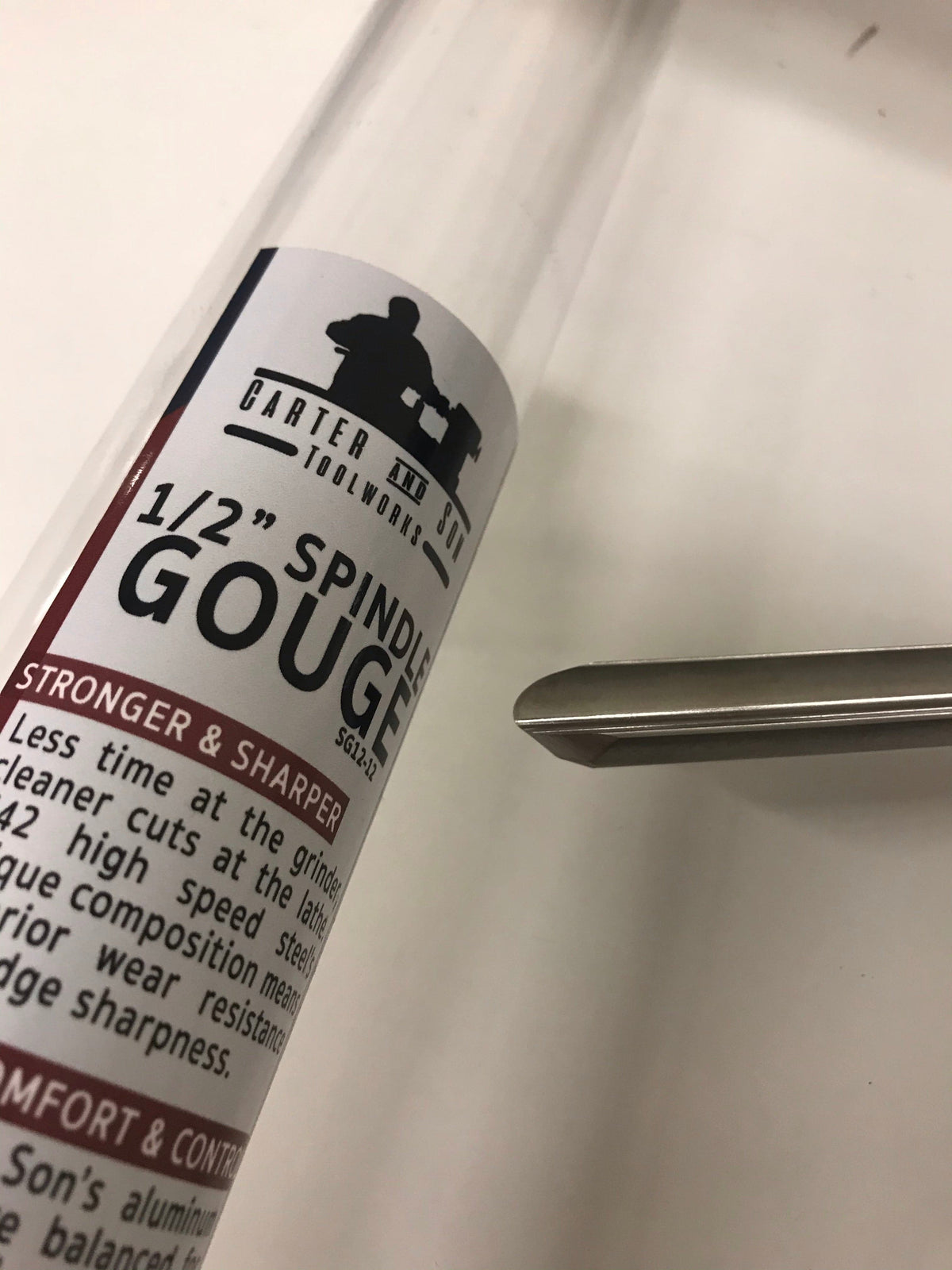Carter and Son 1/2″ Spindle Gouge – dreiejern i M42 HSS