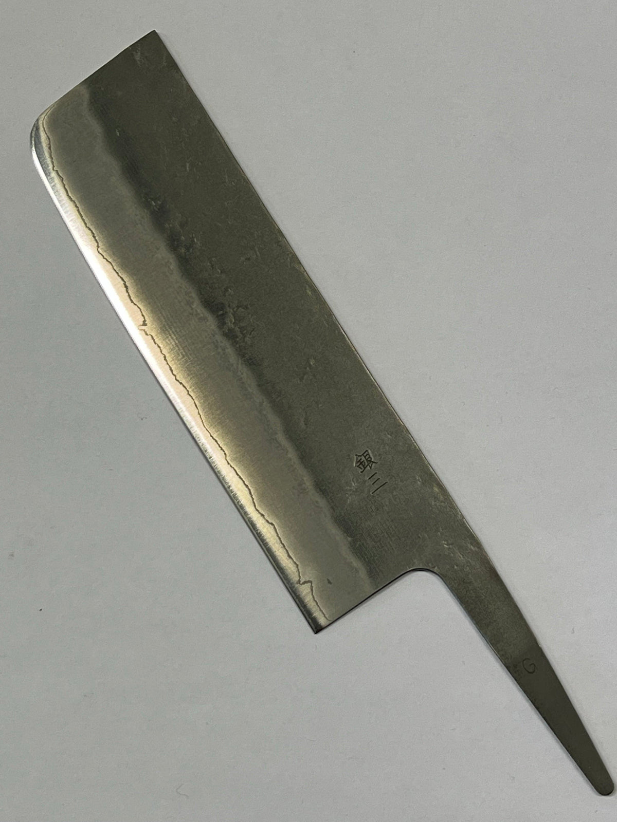Nakiri 165 Silver3 japanilainen käsin taottu veitsenterä