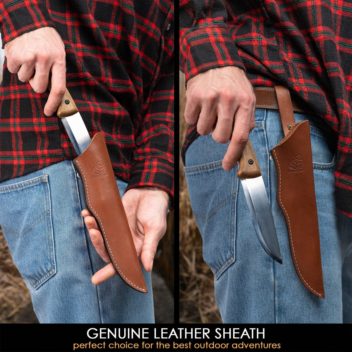 BSH1 Dune Bushcraft -veitsi ja tuppi