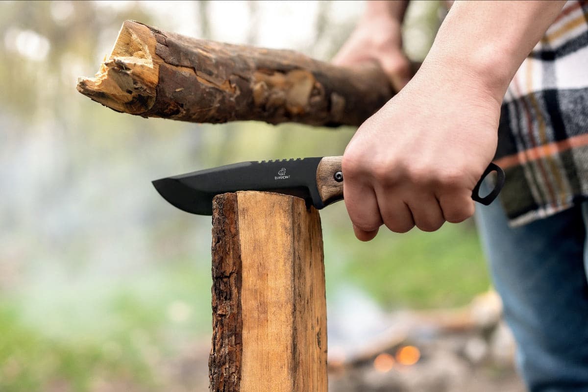 BSH4 Dusk-kit Bushcraft-puukonterä ruuveilla