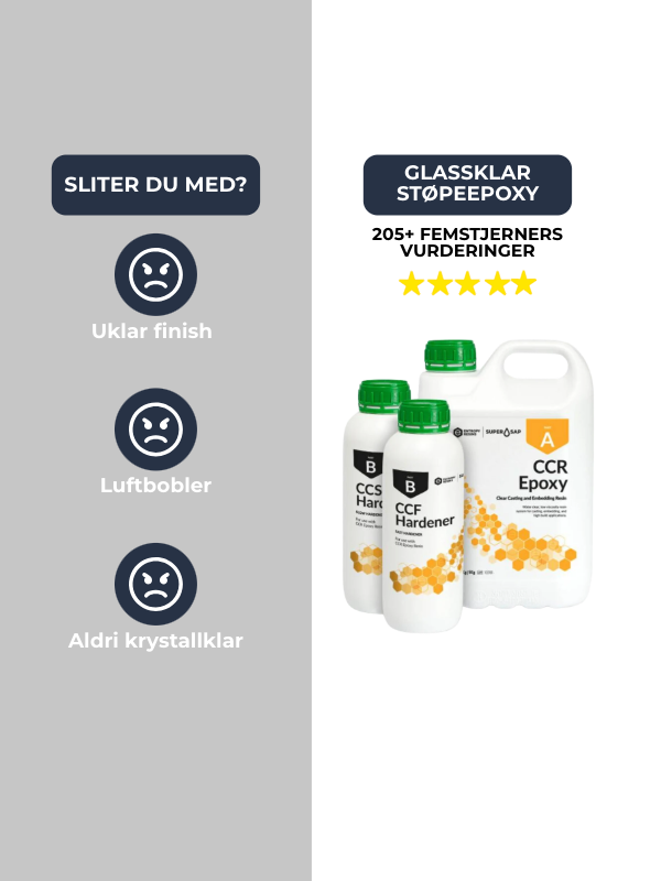 Kirkas valuepoksi - CCR Epoxy Entropy SuperSap