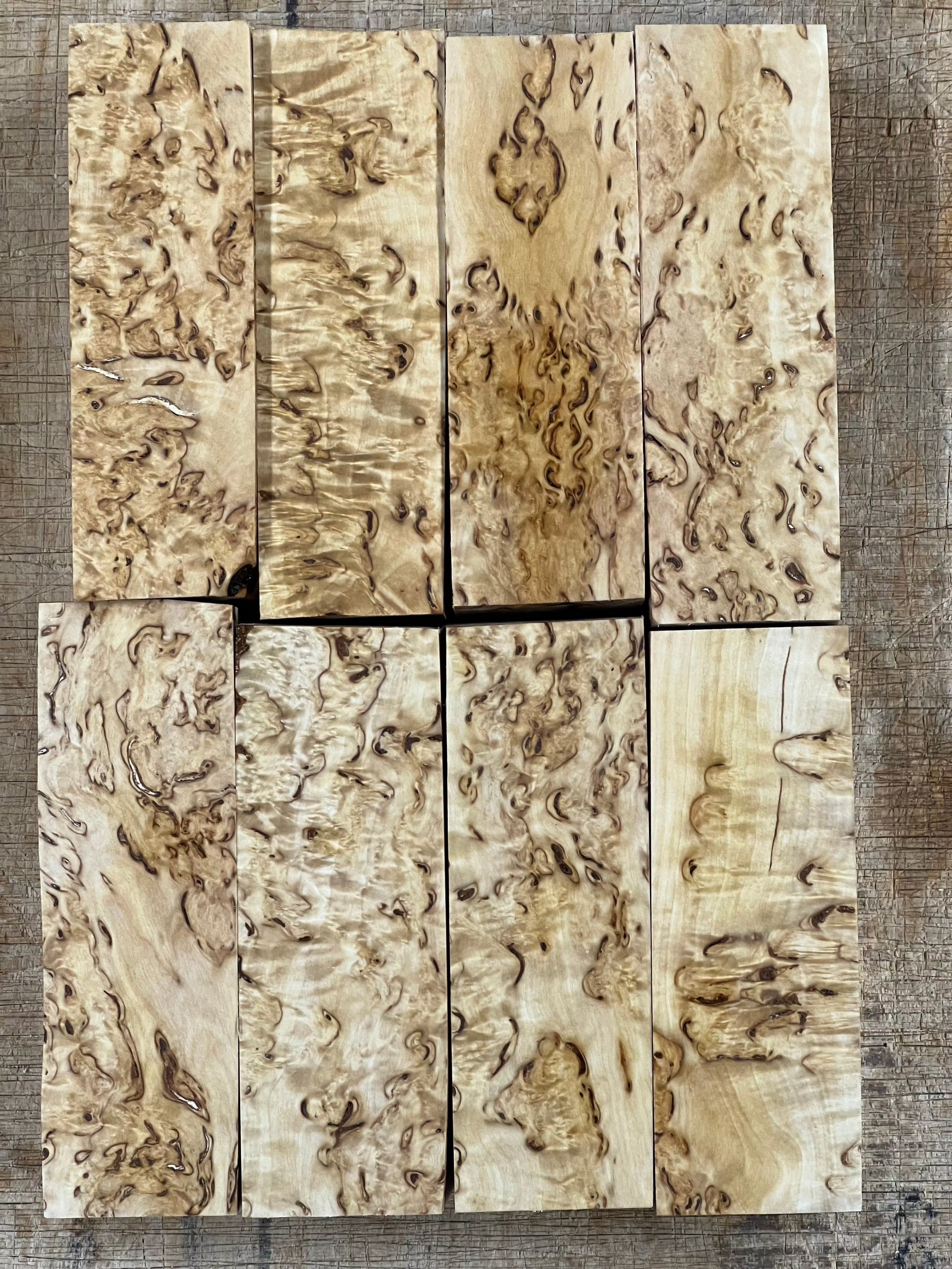 Luonnonvärinen visakoivu n. 30x40x120