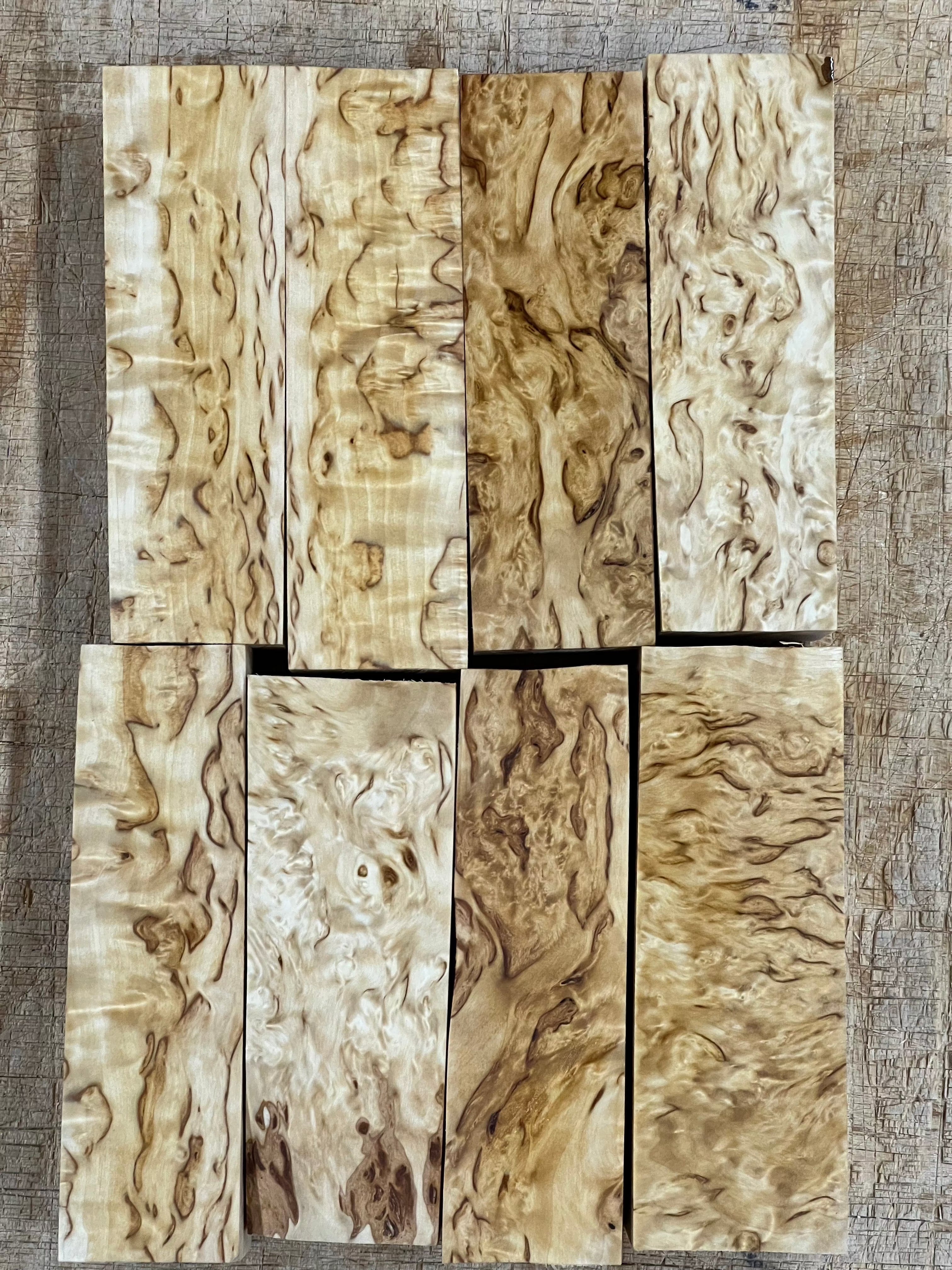 Luonnonvärinen visakoivu n. 30x40x120