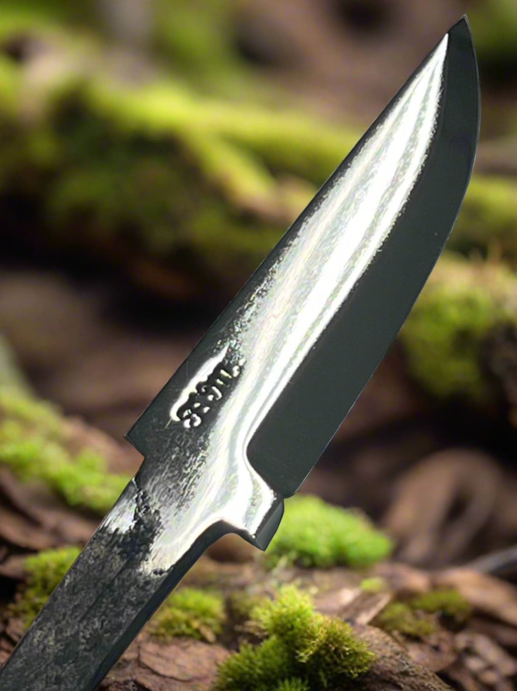 Käsin taottu veitsenterä Frode Misund 65mm