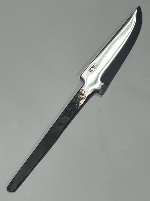 Käsin taottu veitsenterä Frode Misund 95 mm