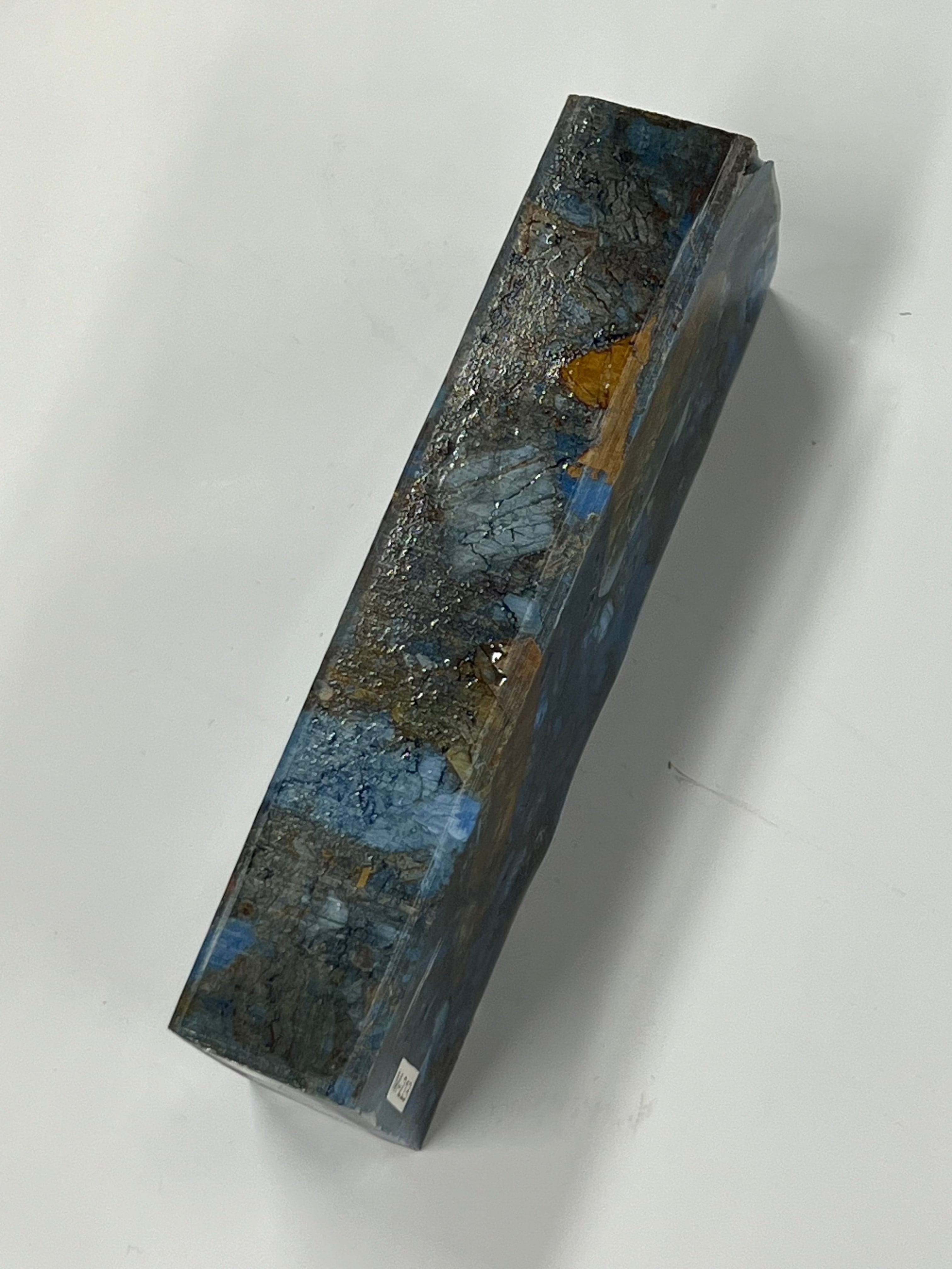 Mammutista valmistettu kahva-aihio M213 Sininen Fusion block