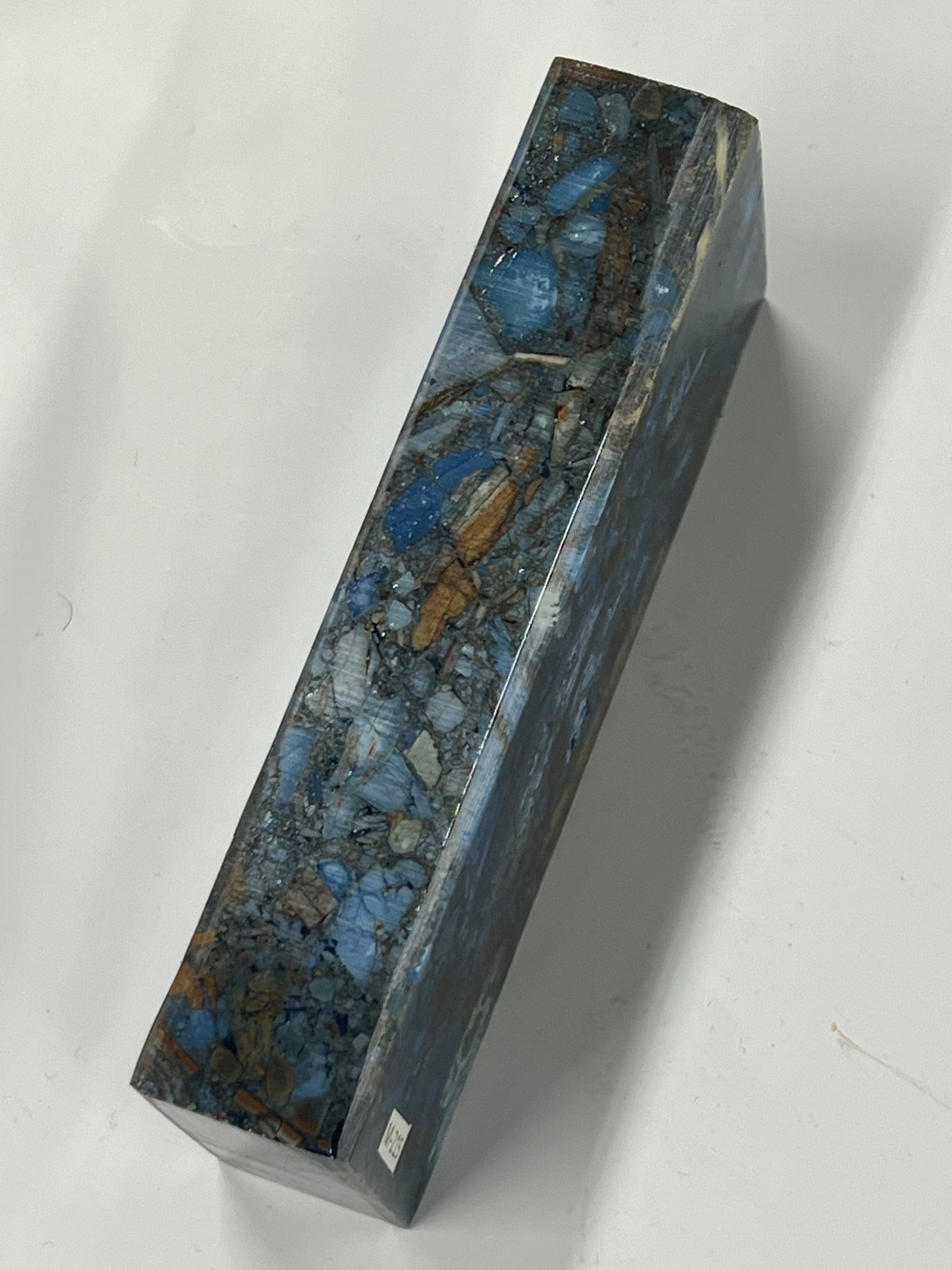 Mammutista valmistettu kahva-aihio M215 Sininen Fusion block