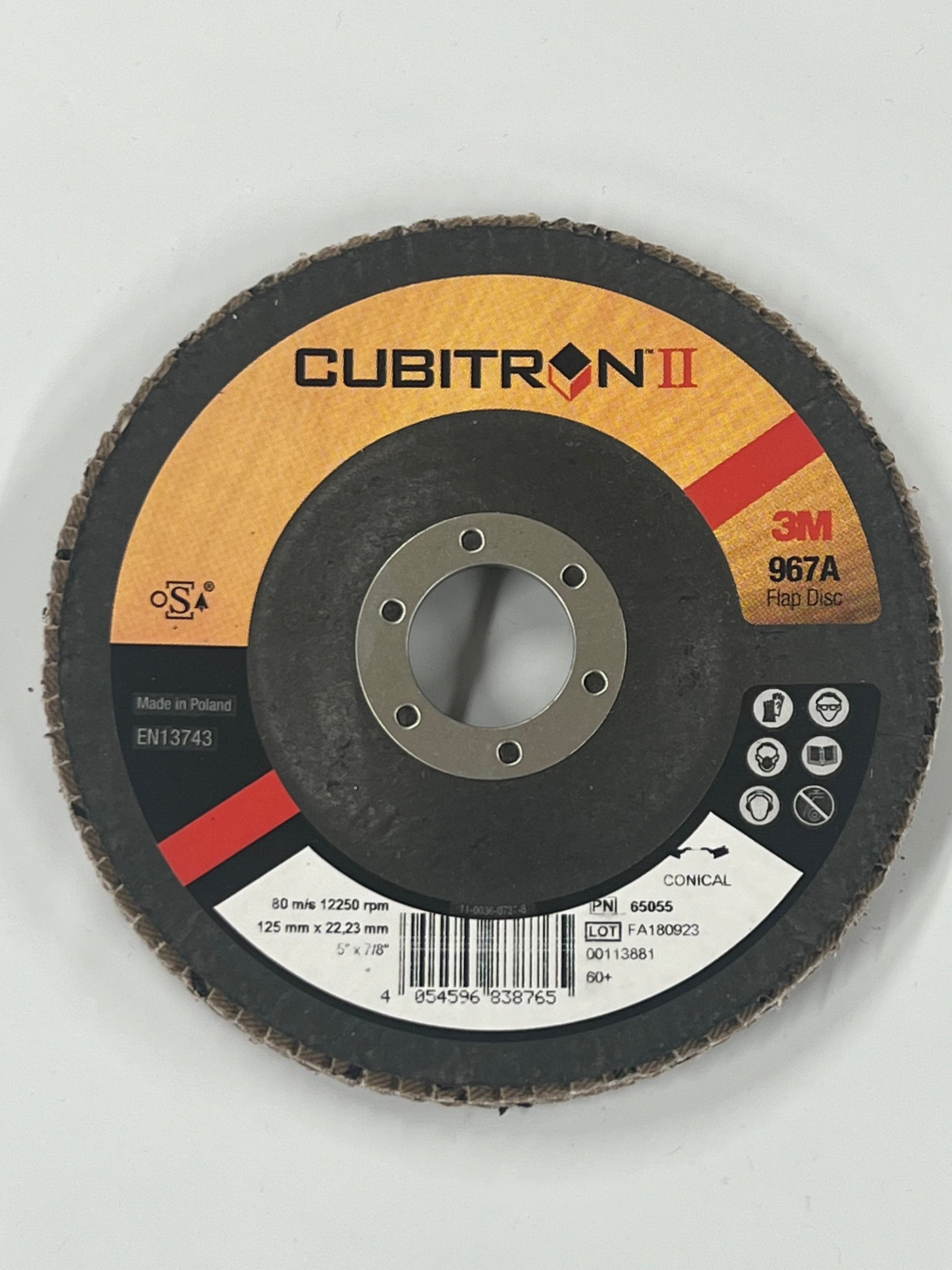 3M Cubitron II 967A Lamellilaikka 125mm P60+