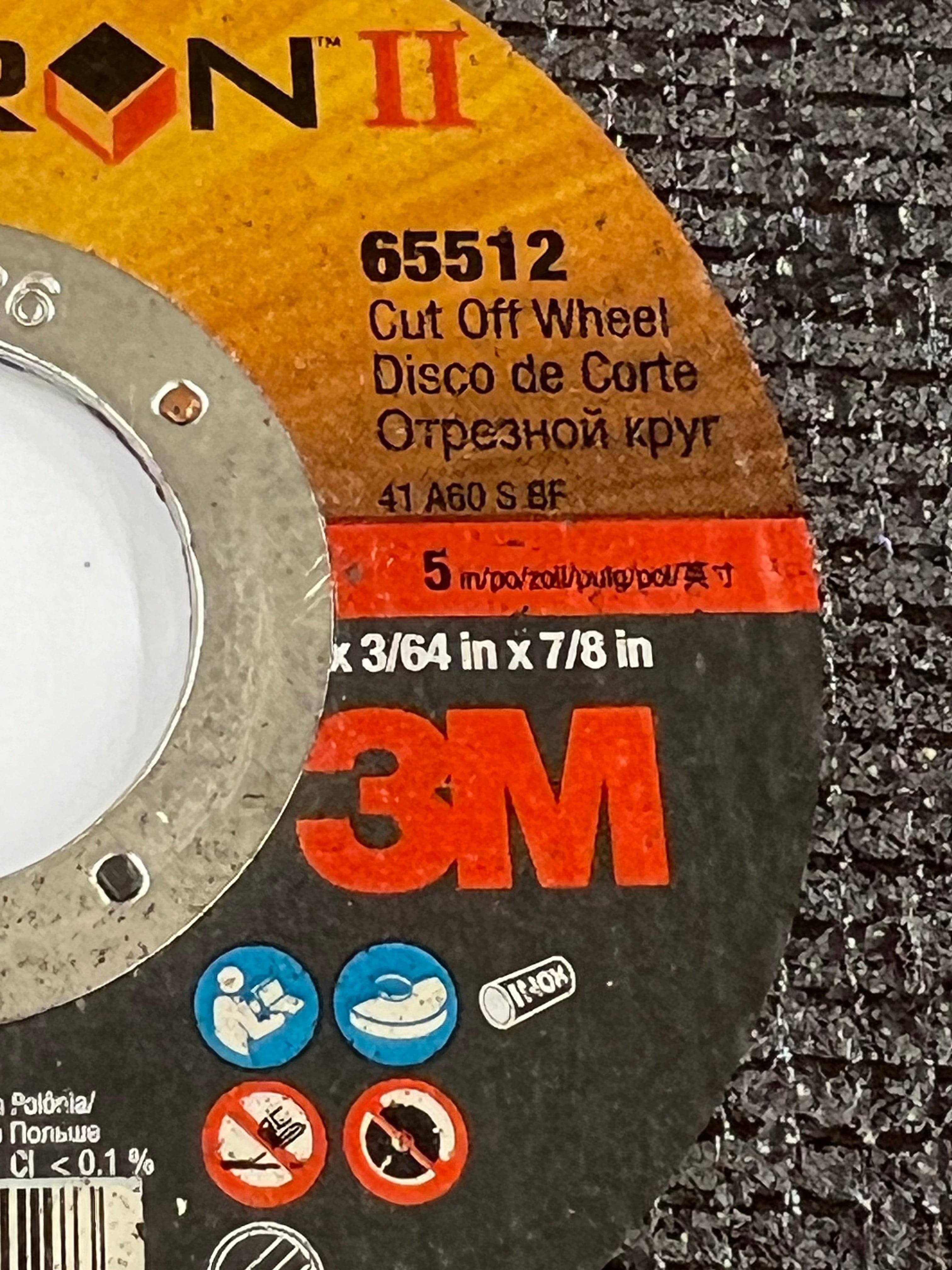 3M Cubitron II katkaisulaikka 125x1x22,2 mm