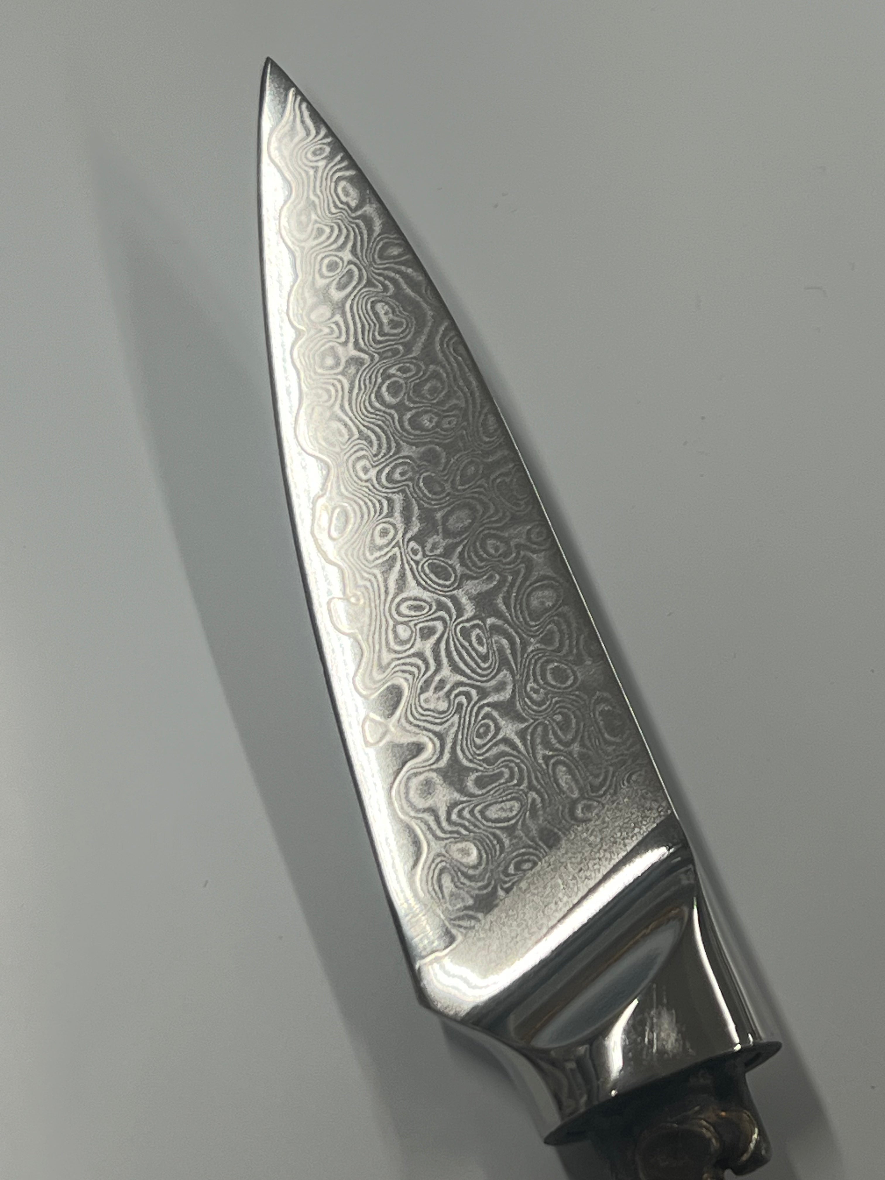 Hedelmä-/keittiöveitsen terä 3,5" (89 mm) - VG10 damaskiteräksinen keittiöveitsen terä