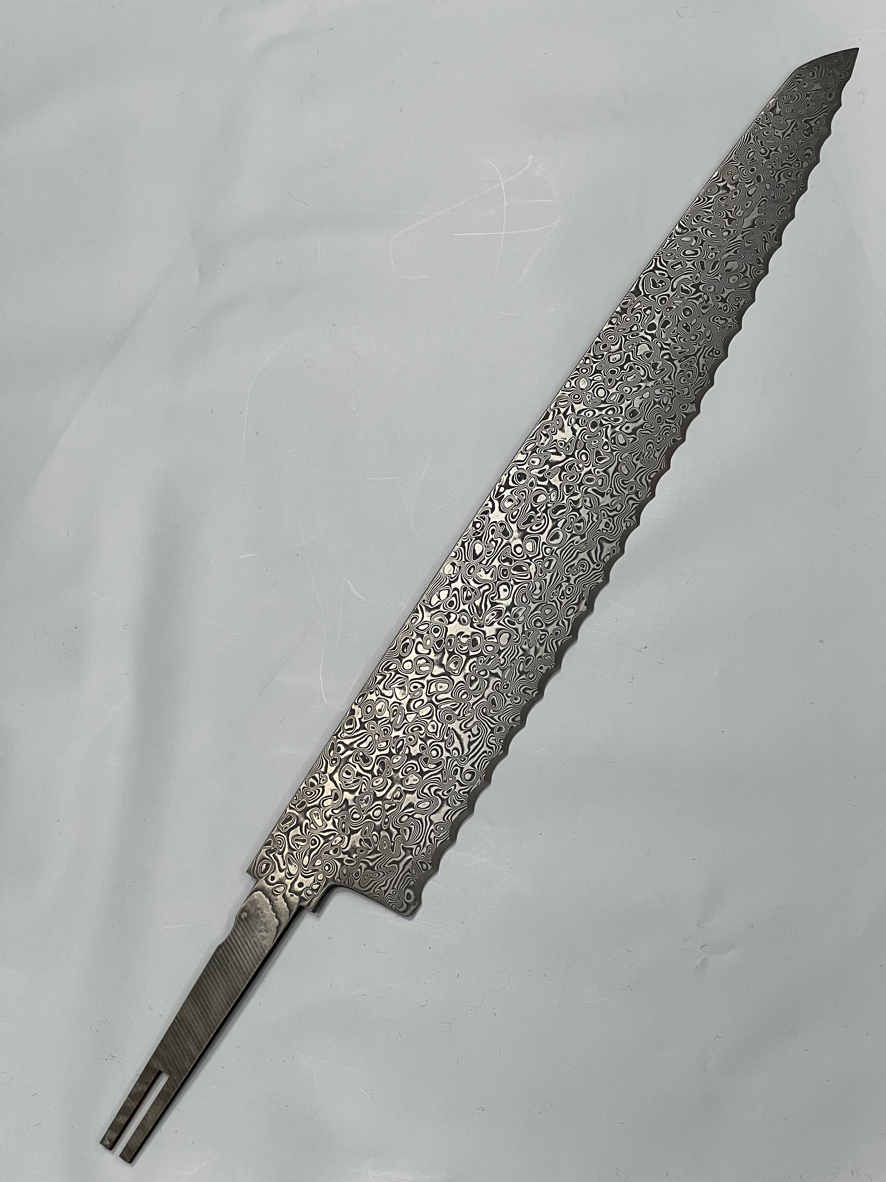Damask Scandinavian keittiöveitsi