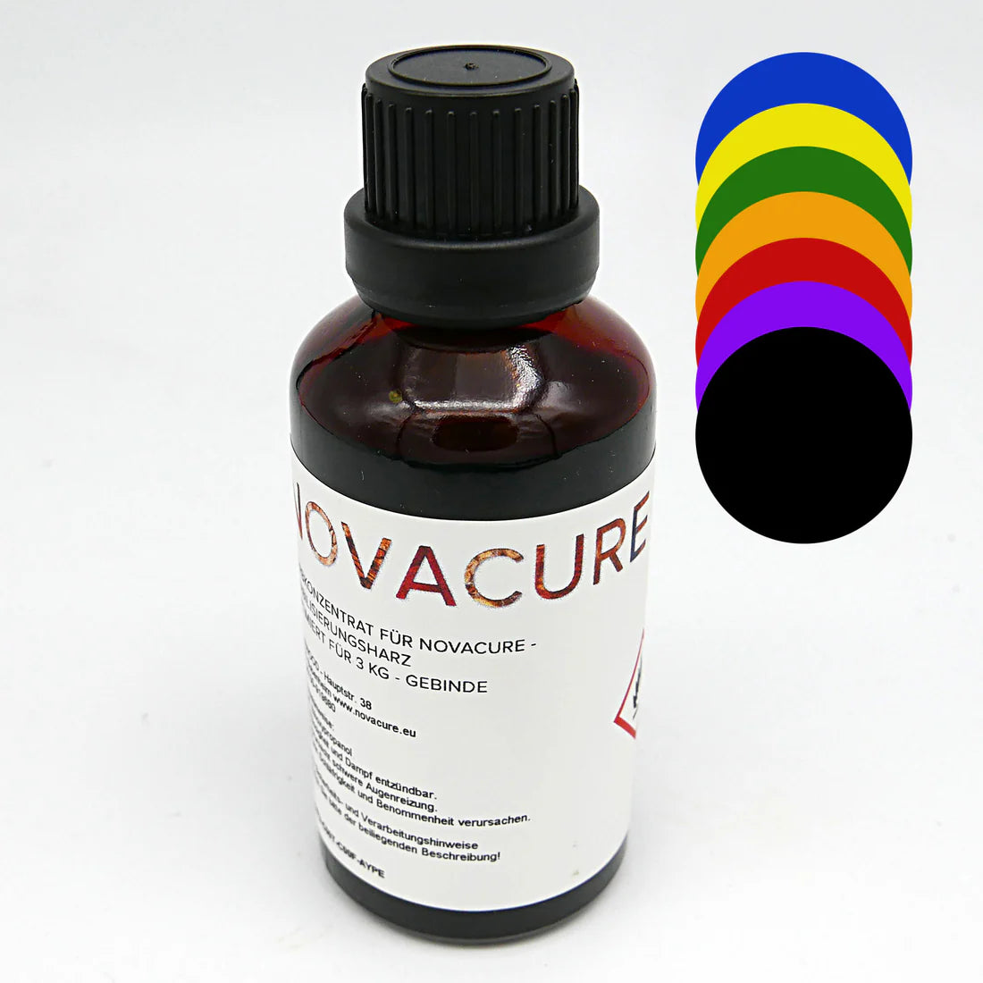 Väri Novacure-stabilointinesteelle 50 ml