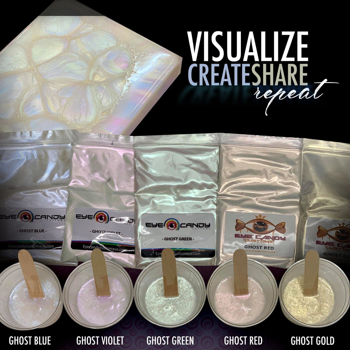 Epoksivärit Ghost Pigment - Eye Candy Pigments
