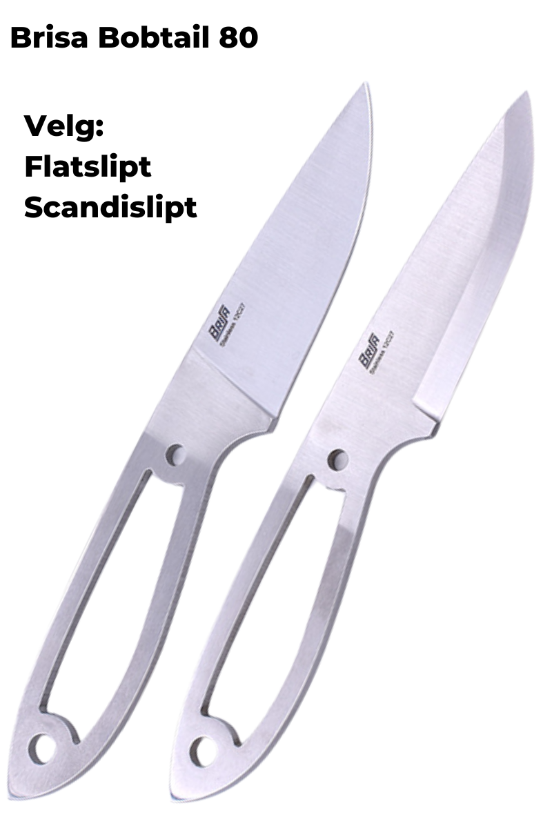 Brisa Bobtail 80 ruostumaton terä