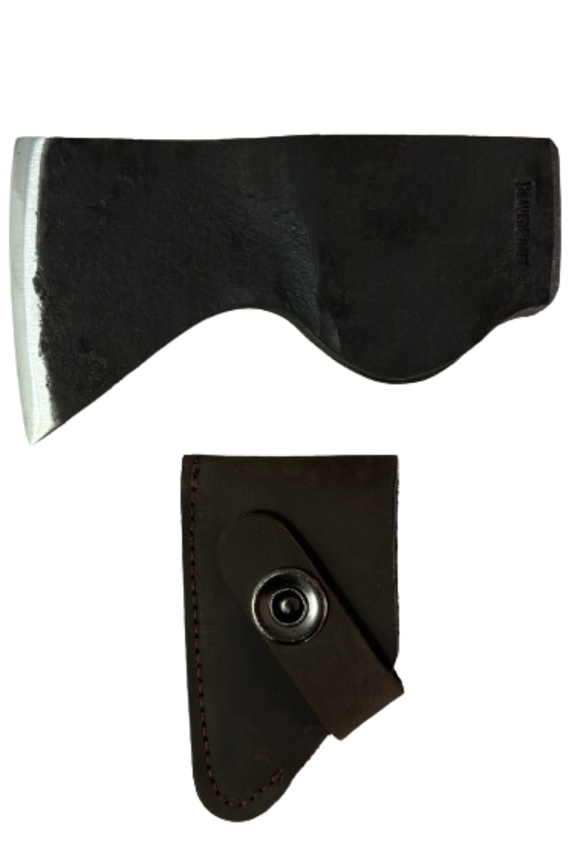 Kirveenpää teräsuojalla BAX1 Bushcraft Hatchet -pää