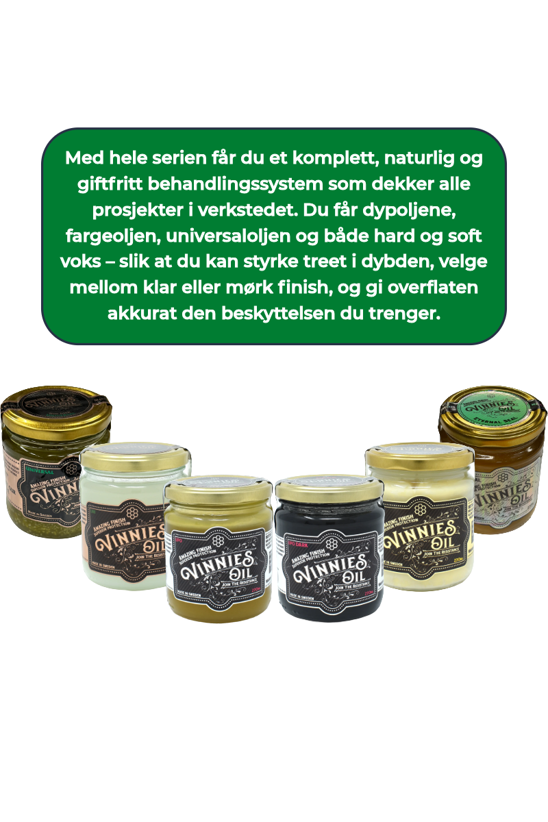 Vinnies Oil -täyspakkaus