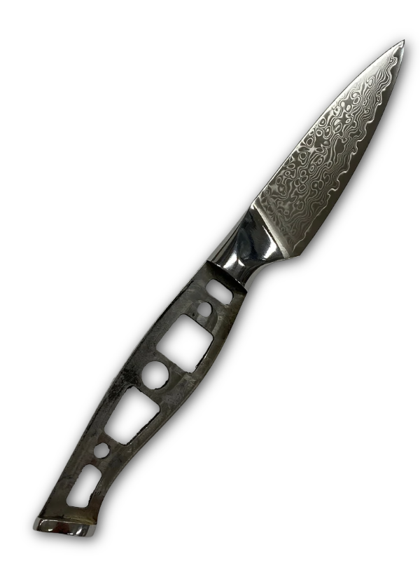 Hedelmä- ja vihannesveitsi 3,5" 107 mm – VG10-damasti