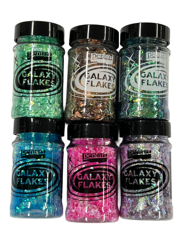 Epoksiglitter Galaxy Flakes