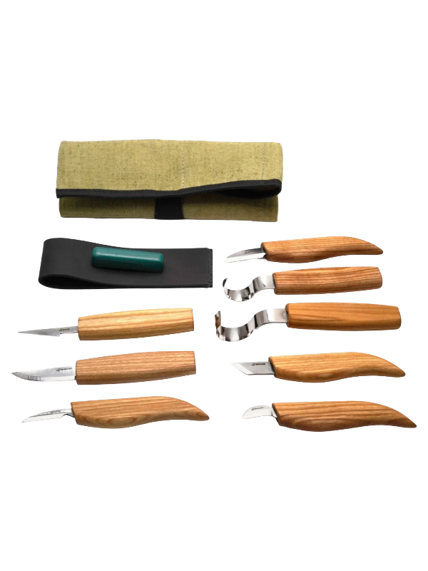 Puunveistotyökalusarja S08 Beaver Craft