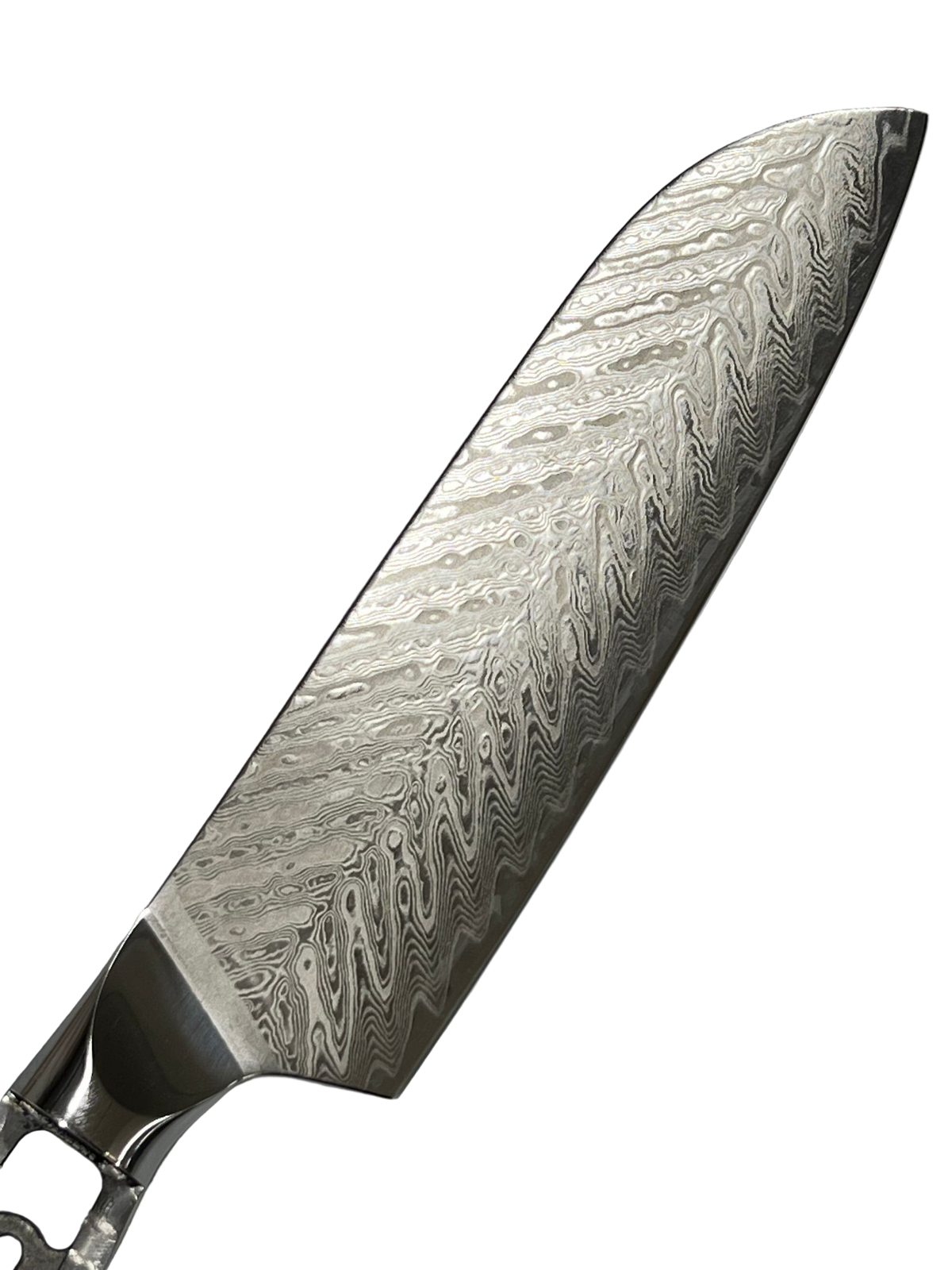 Herring Santoku - VG10 Damask-kokkiveitsi 7"