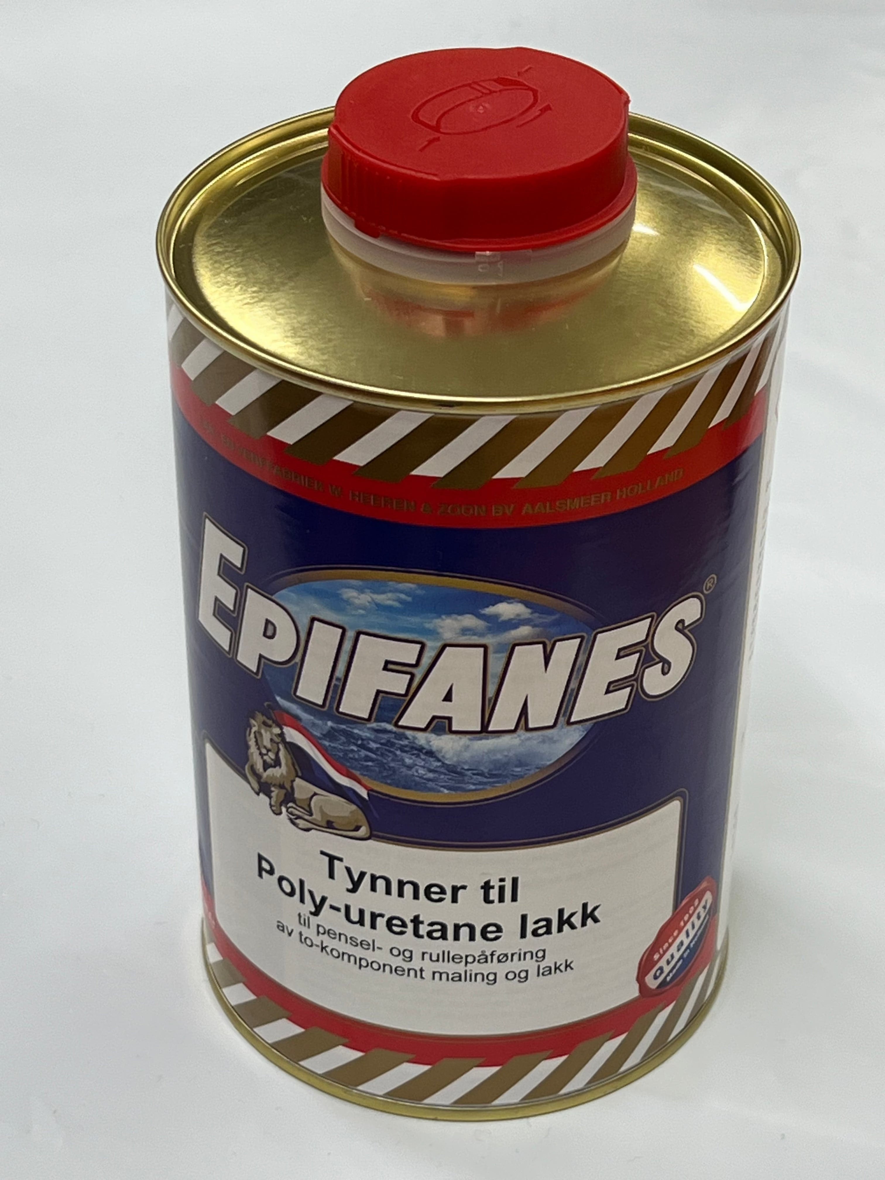 Epifanes-ohenne kaksikomponenttiselle polyuretaanilakalle 1000 ml