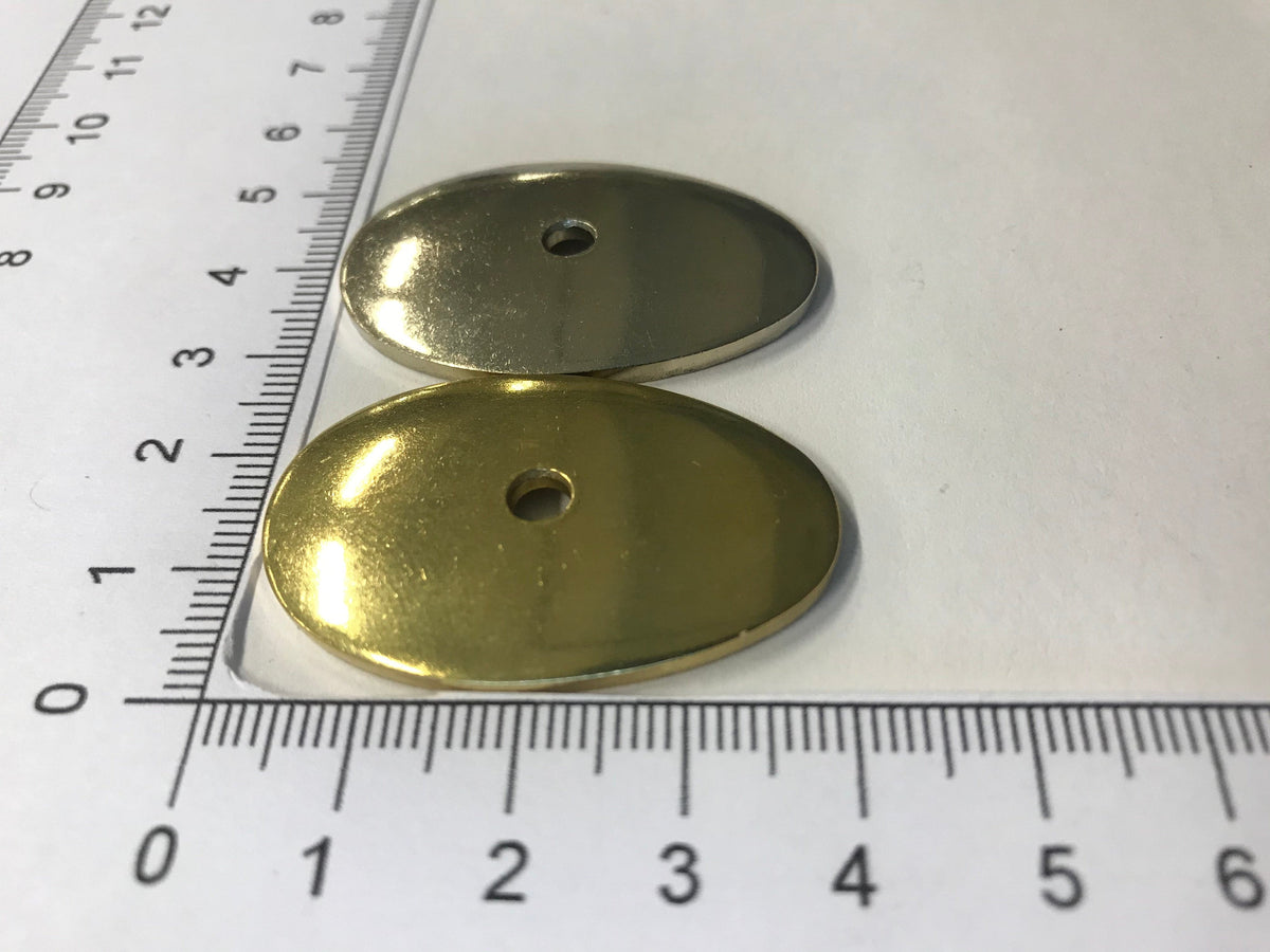 Päätylevy varrelle 25x39 mm