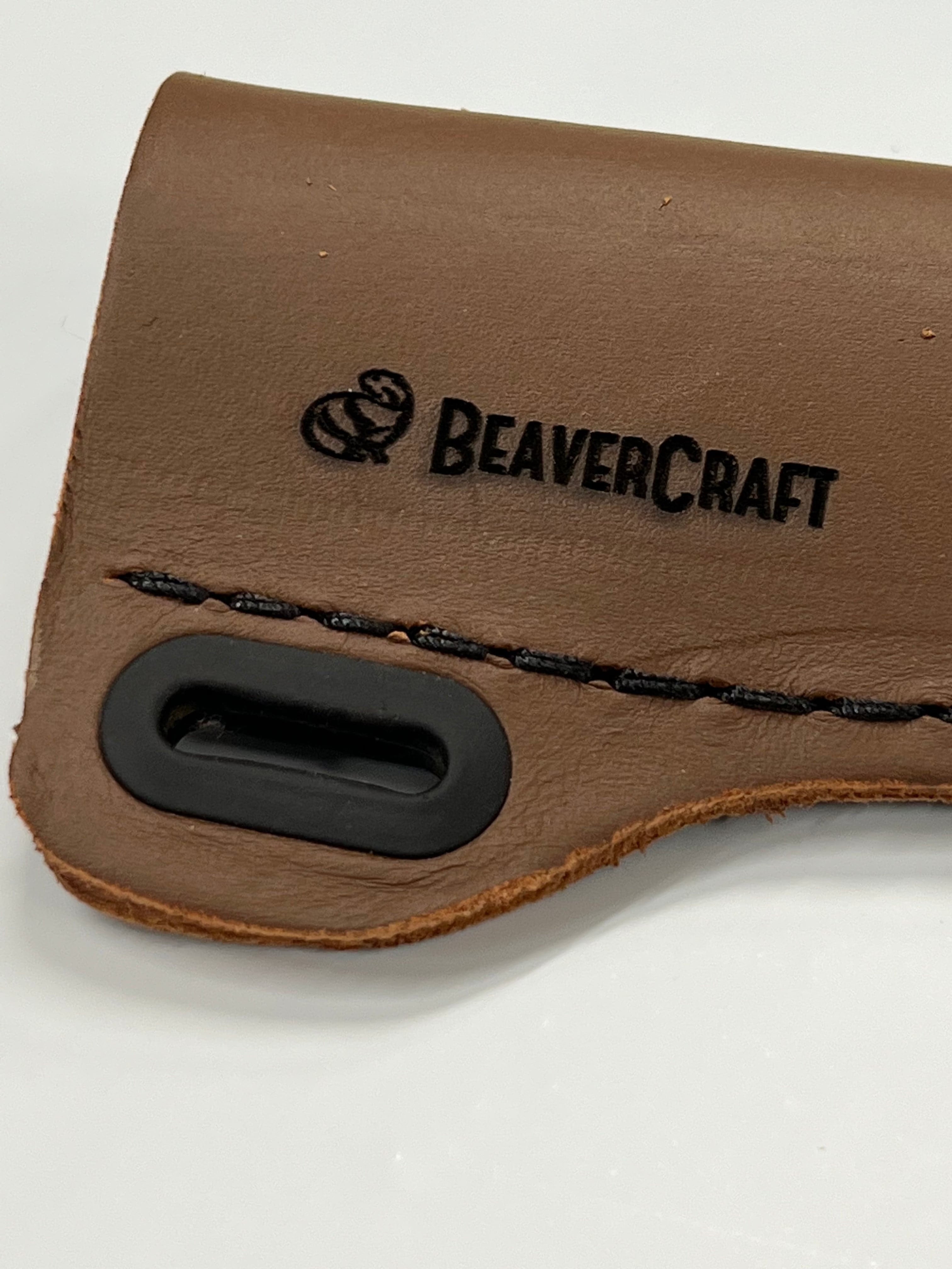 Nahkainen veitsituppi SH1 Beaver Craft